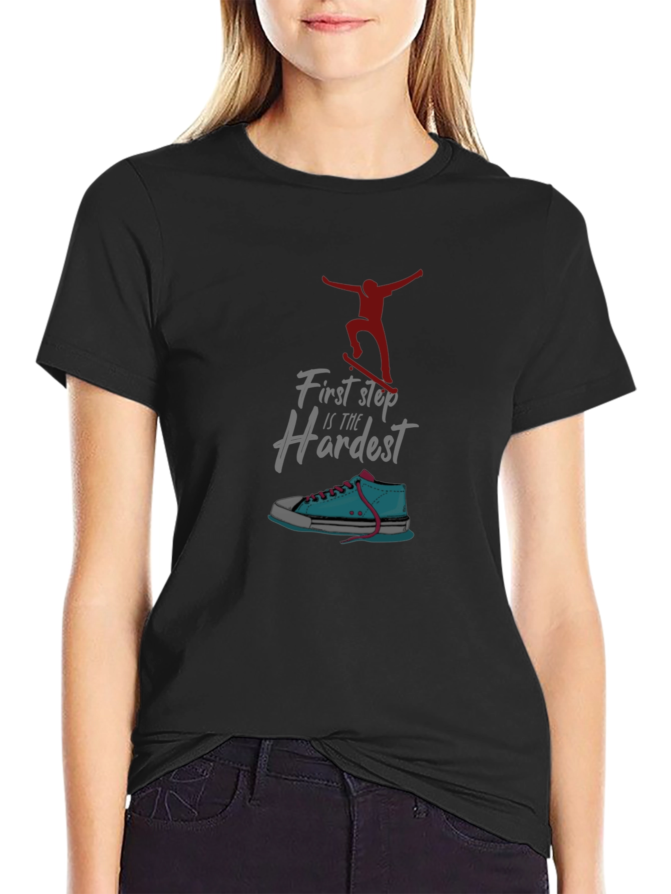 Skateboarding First Step Tee