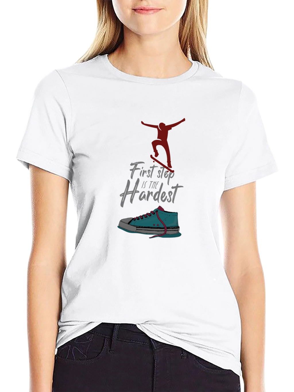 Skateboarding First Step Tee