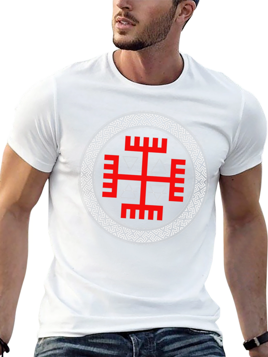 Slavic Symbol T-Shirt - Black