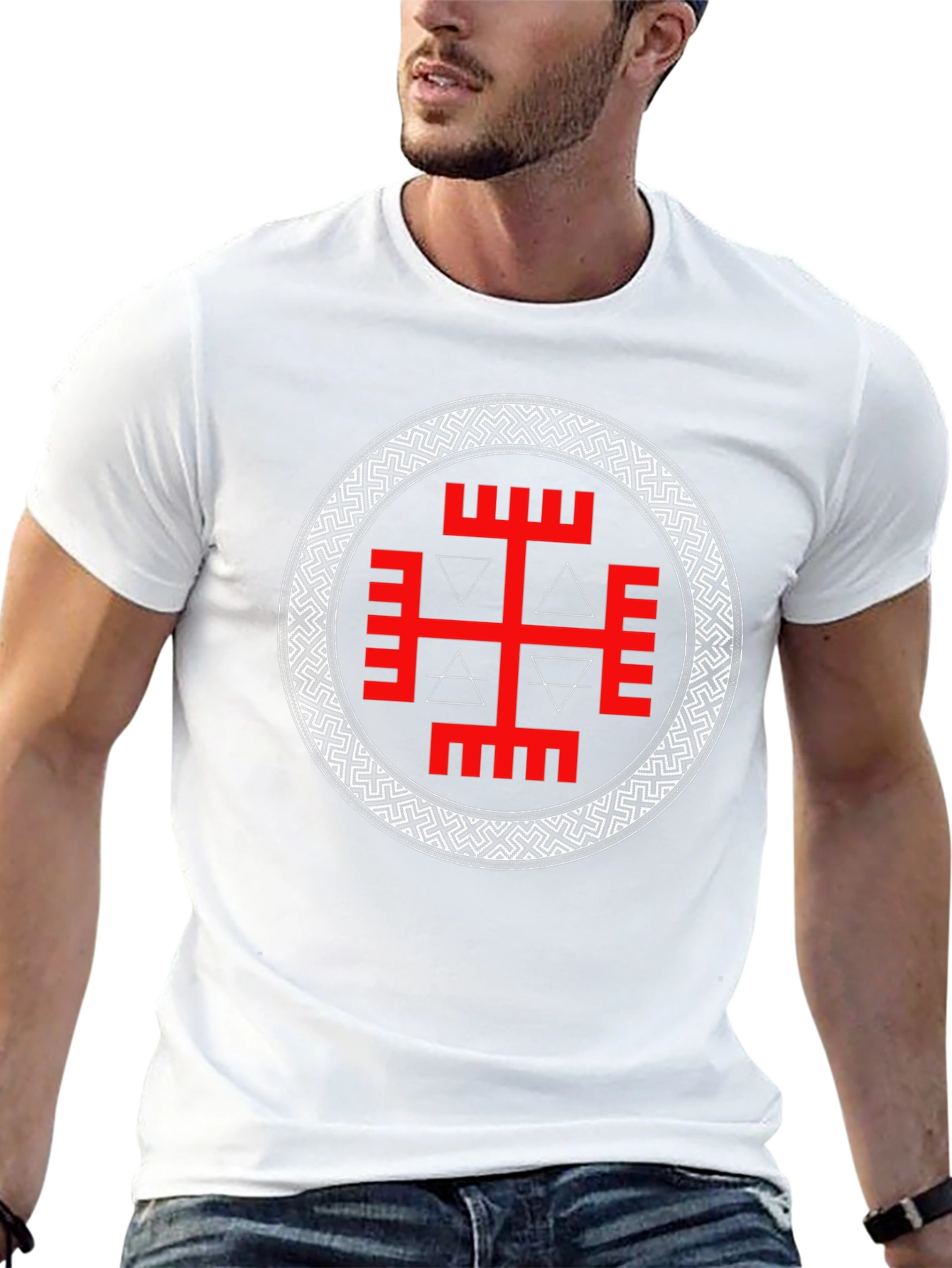 Slavic Symbol T-Shirt - Black