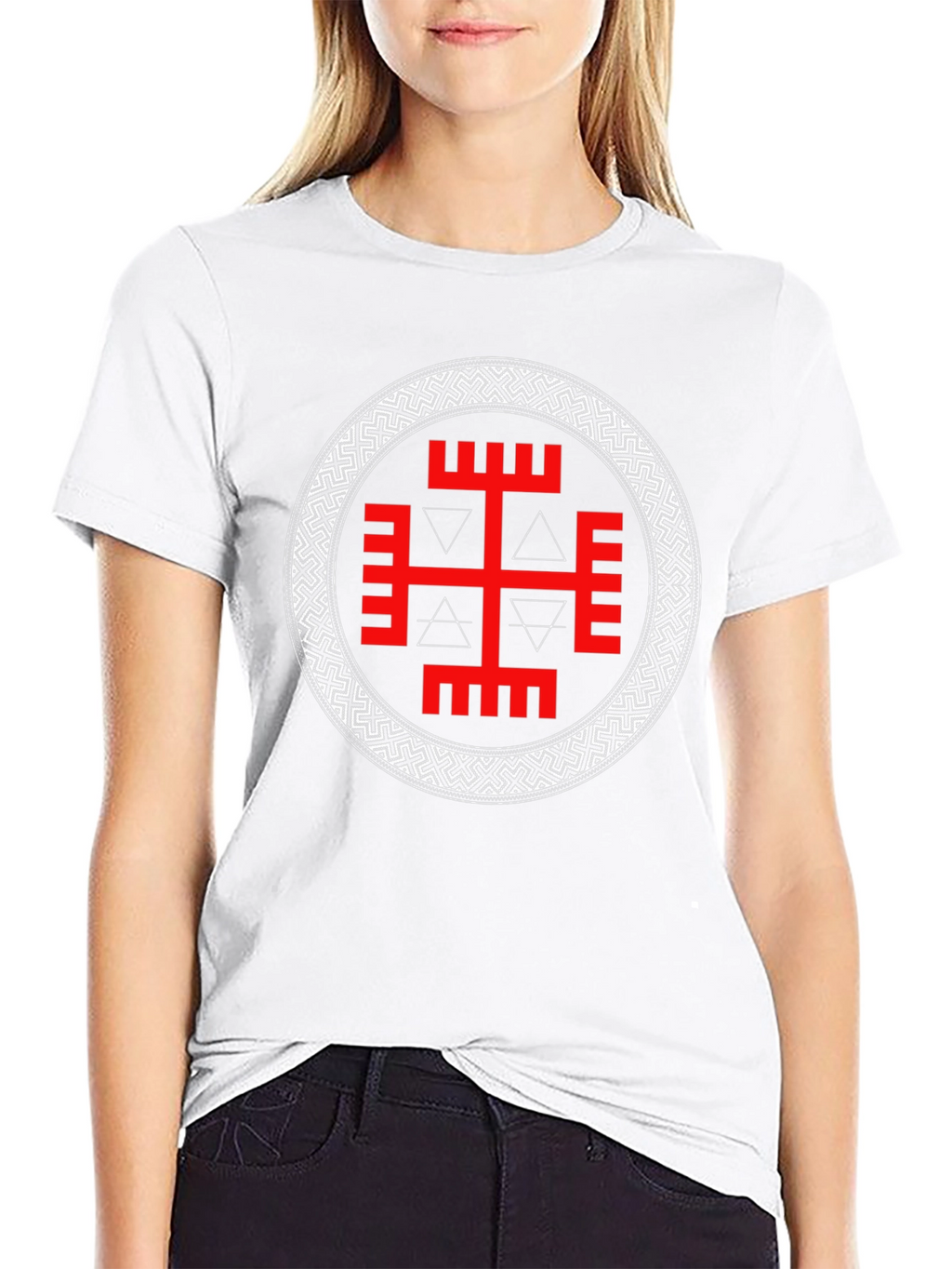 Slavic Symbol T-Shirt - Black