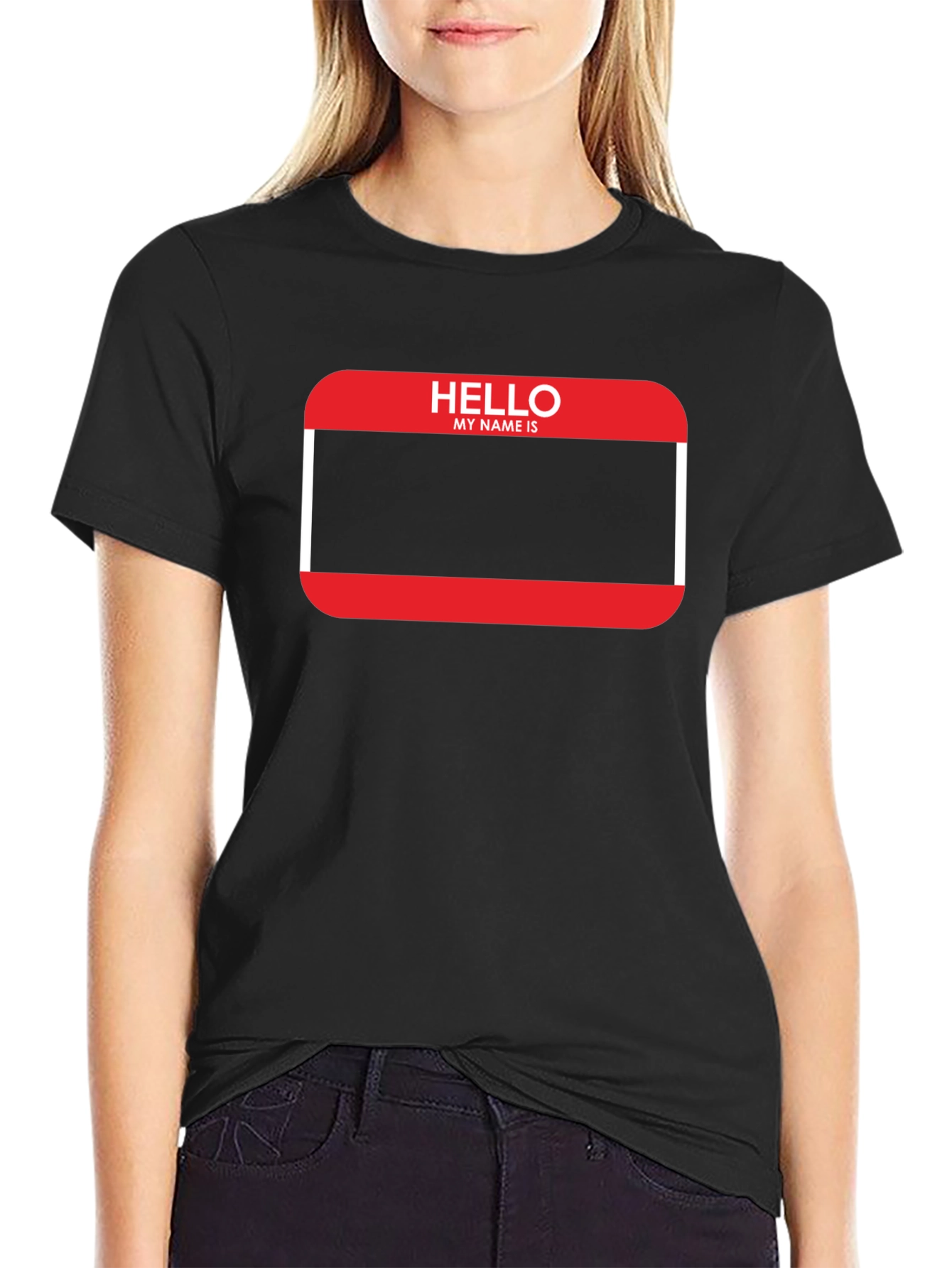 Hello My Name Is T-Shirt - Fun Introvert Tee