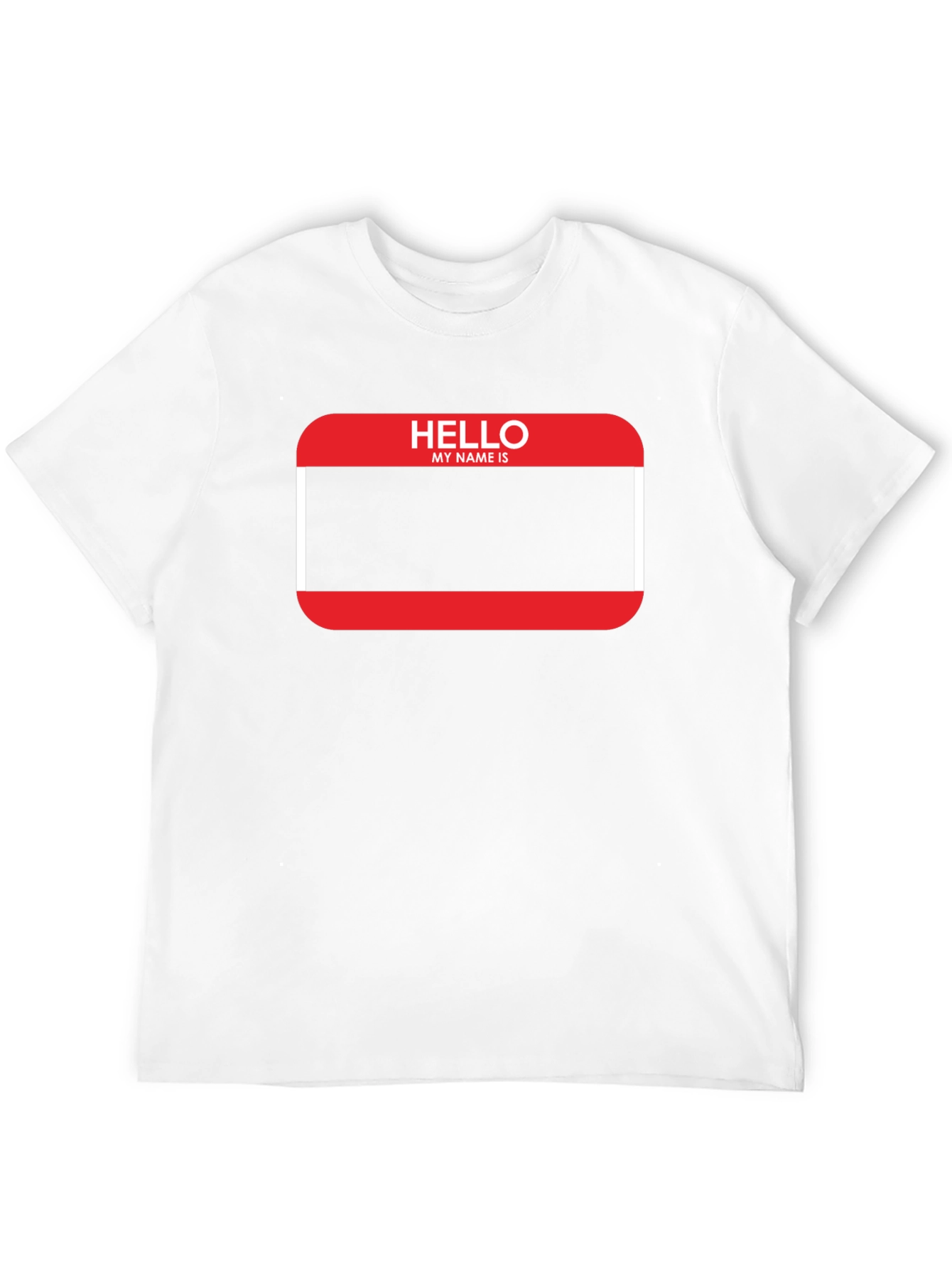 Hello My Name Is T-Shirt - Fun Introvert Tee