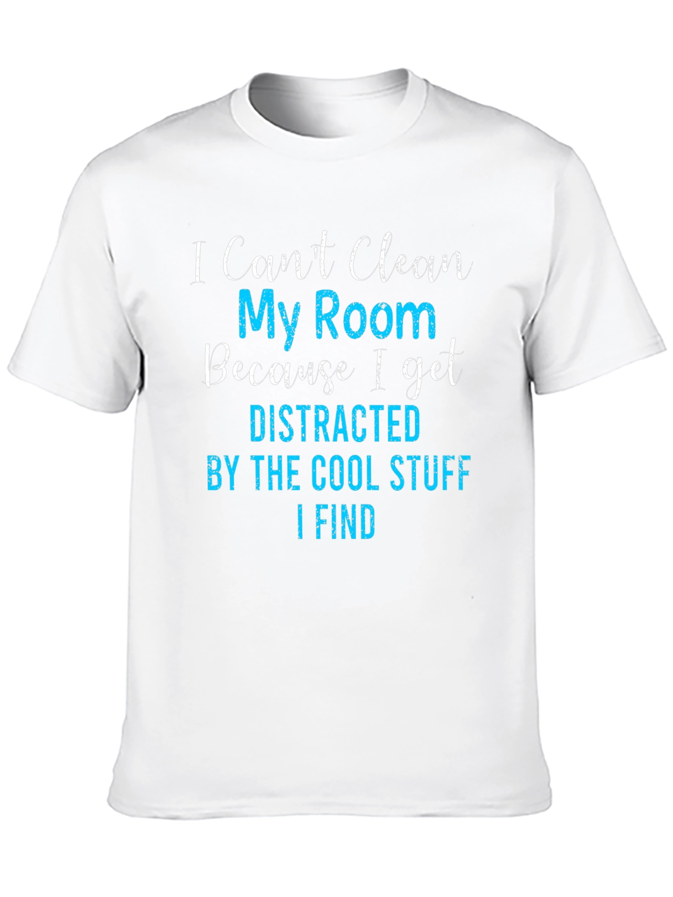 Funny Distracted By Cool Stuff T-Shirt