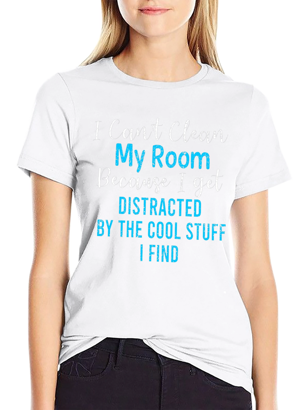 Funny Distracted By Cool Stuff T-Shirt
