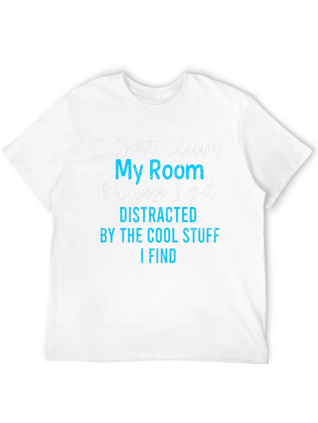 Funny Distracted By Cool Stuff T-Shirt
