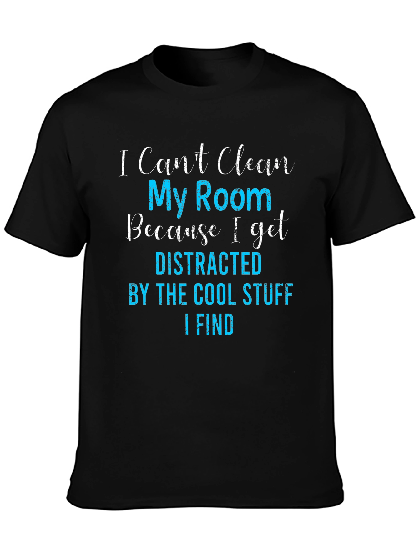 Funny Distracted By Cool Stuff T-Shirt
