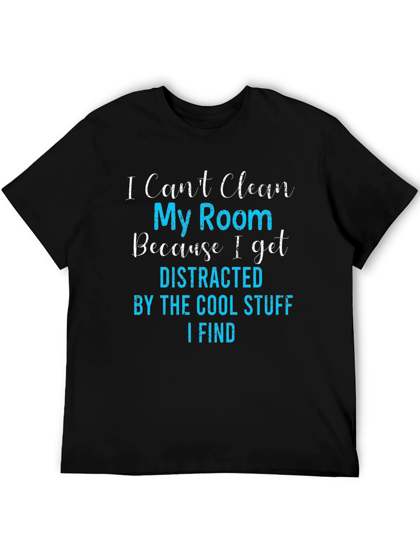 Funny Distracted By Cool Stuff T-Shirt