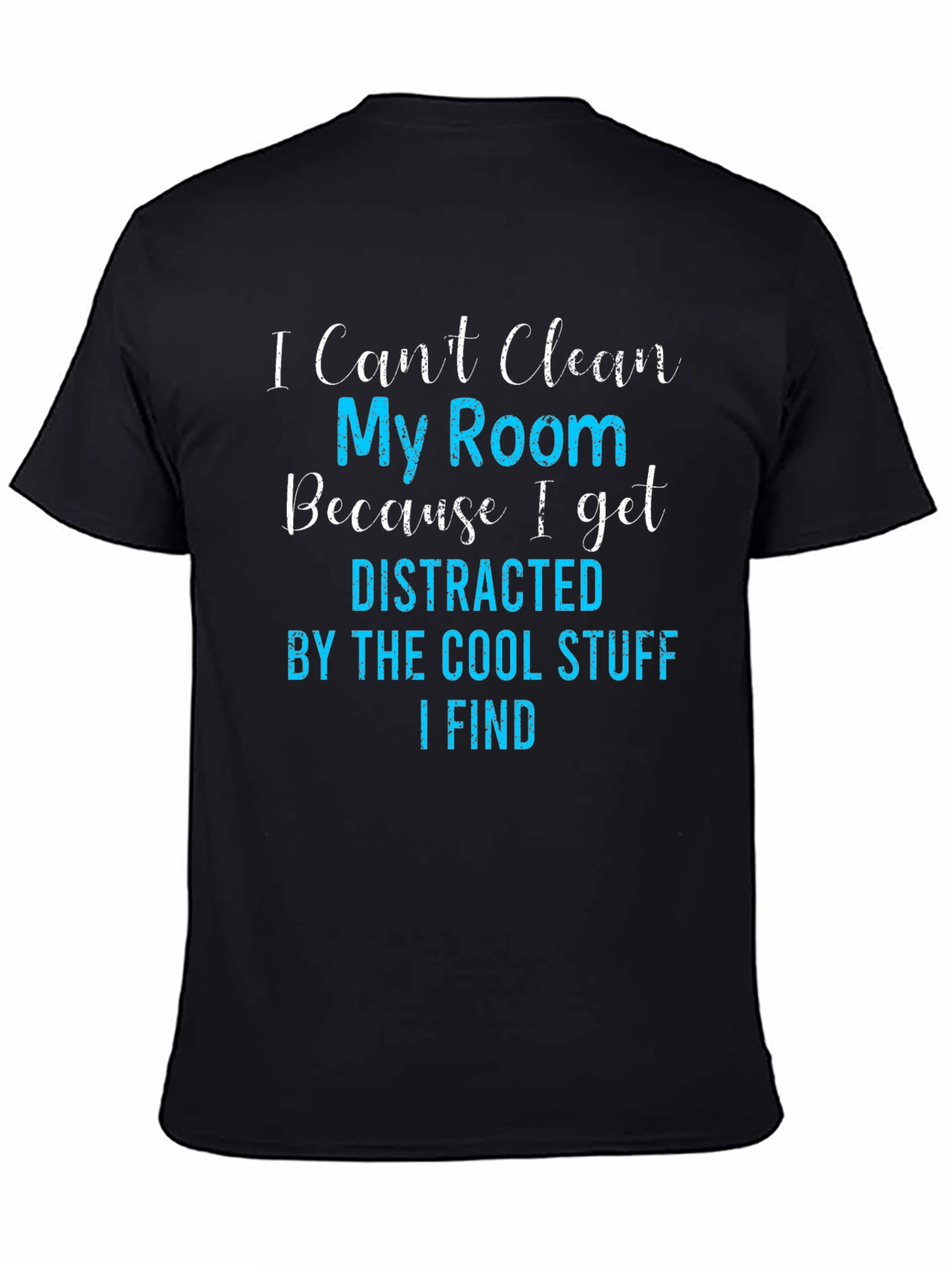 Funny Distracted By Cool Stuff T-Shirt