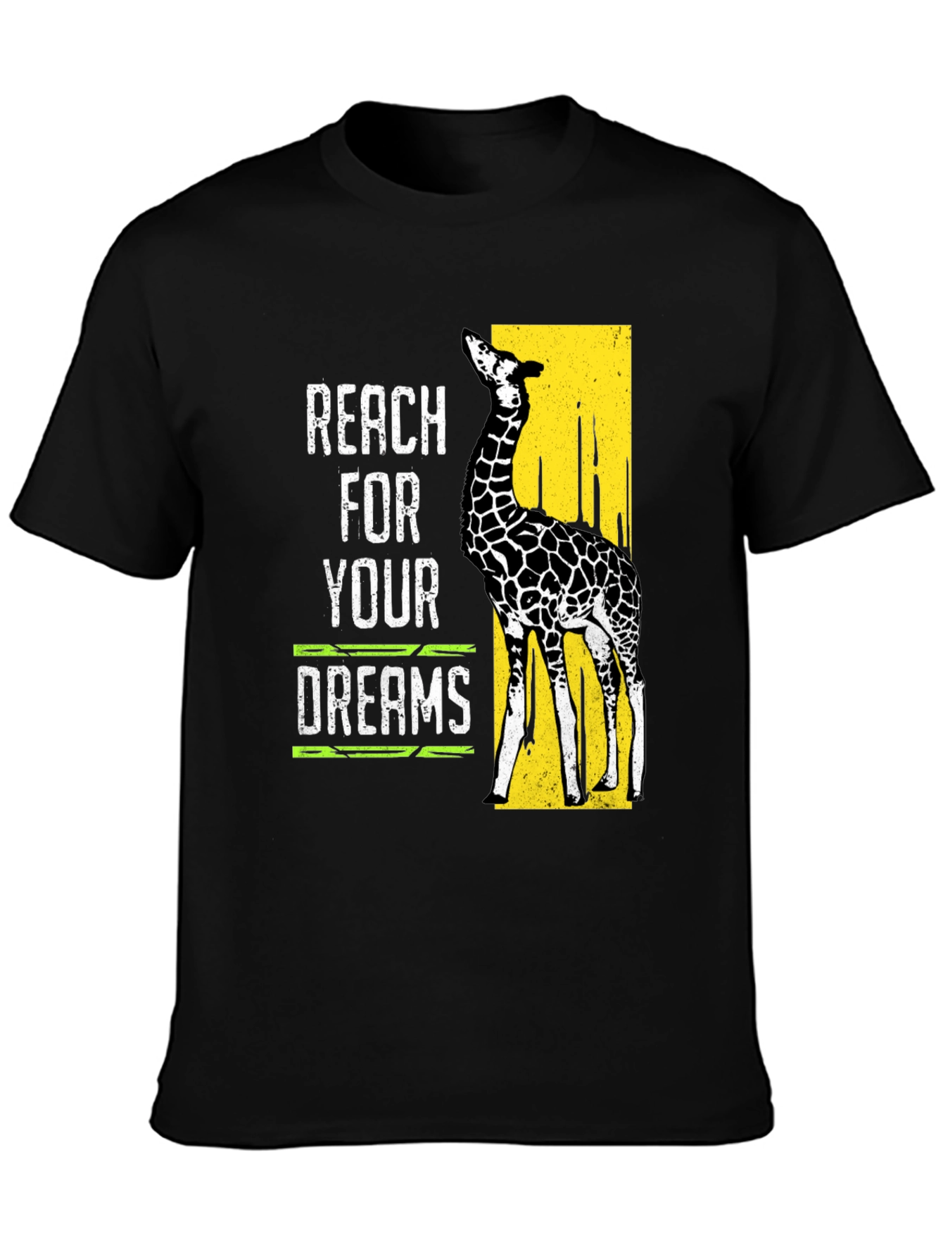 Reach For Your Dreams Giraffe Graphic Tee