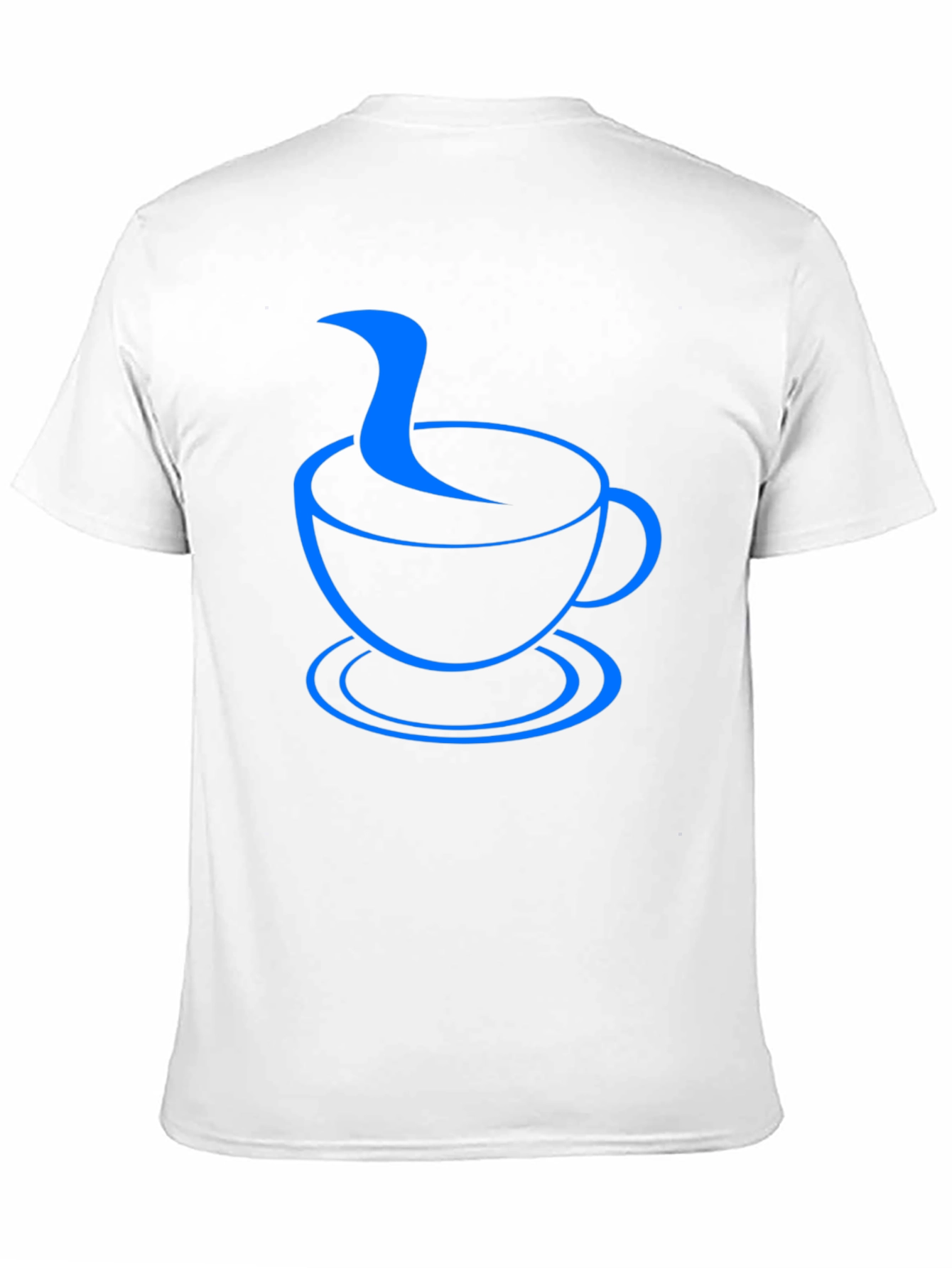 Coffee Cup Graphic Tee - Black Casual T-Shirt