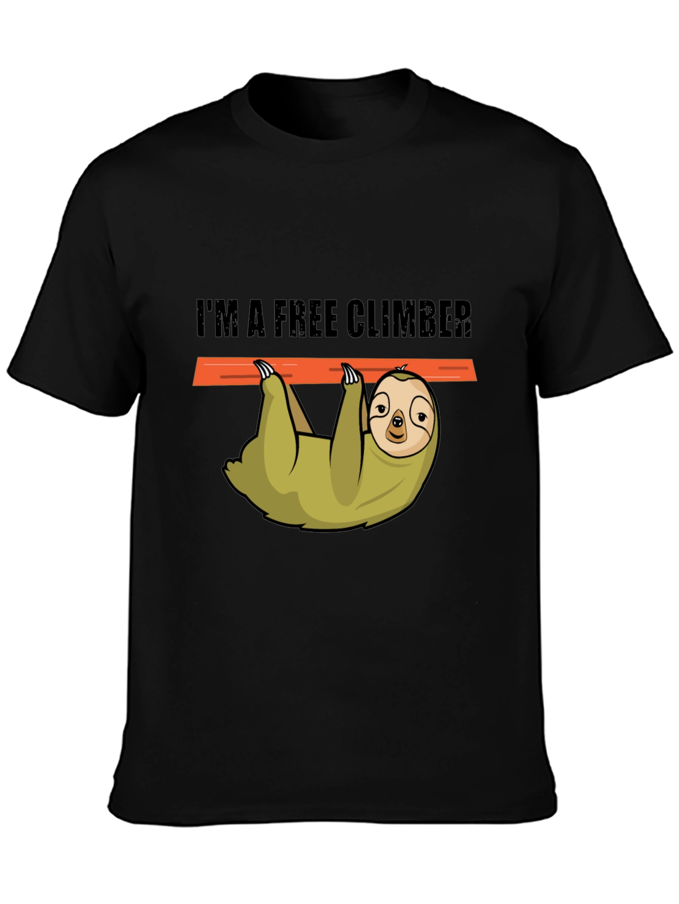 Sloth Free Climber Graphic Tee