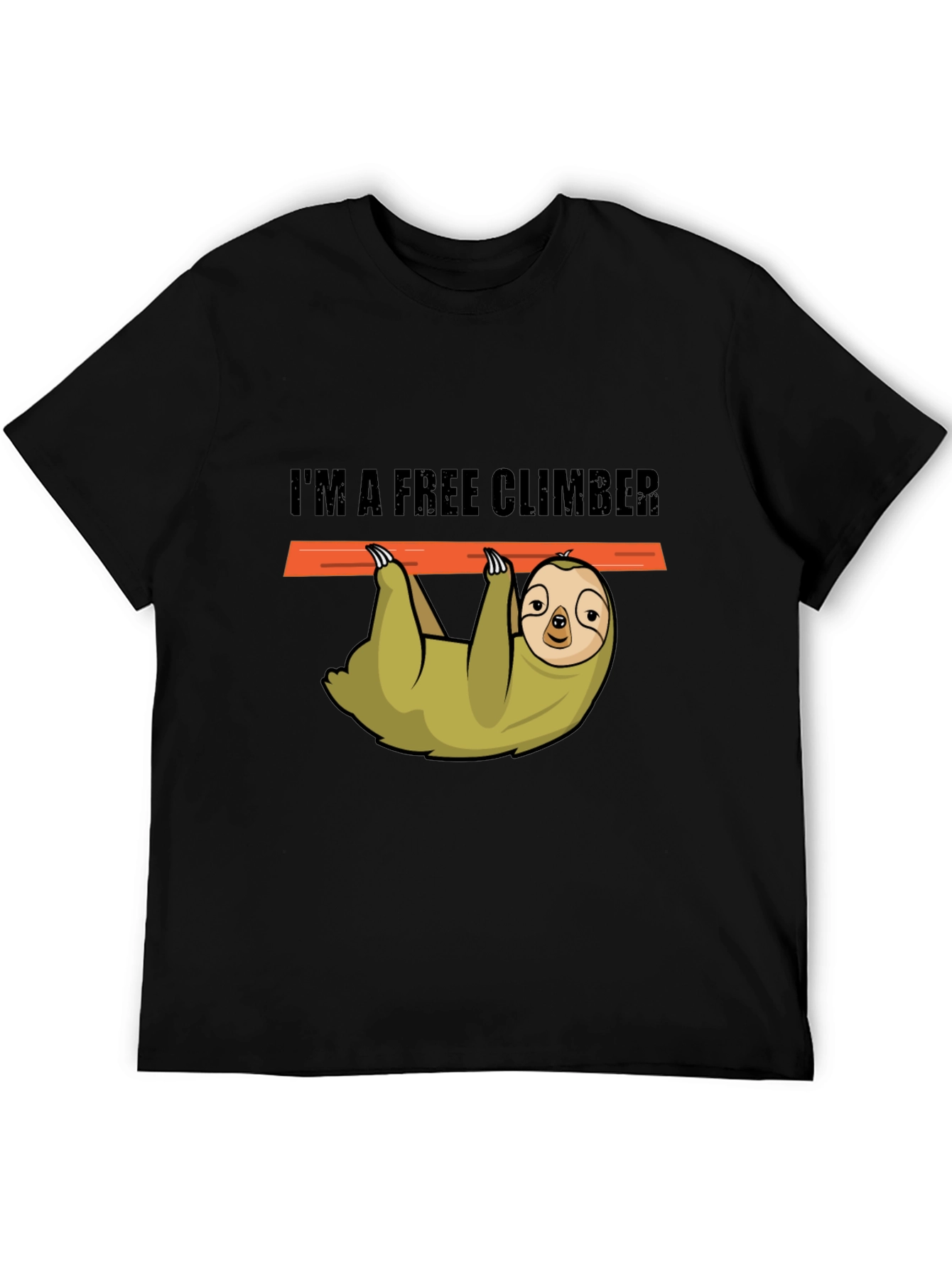 Sloth Free Climber Graphic Tee