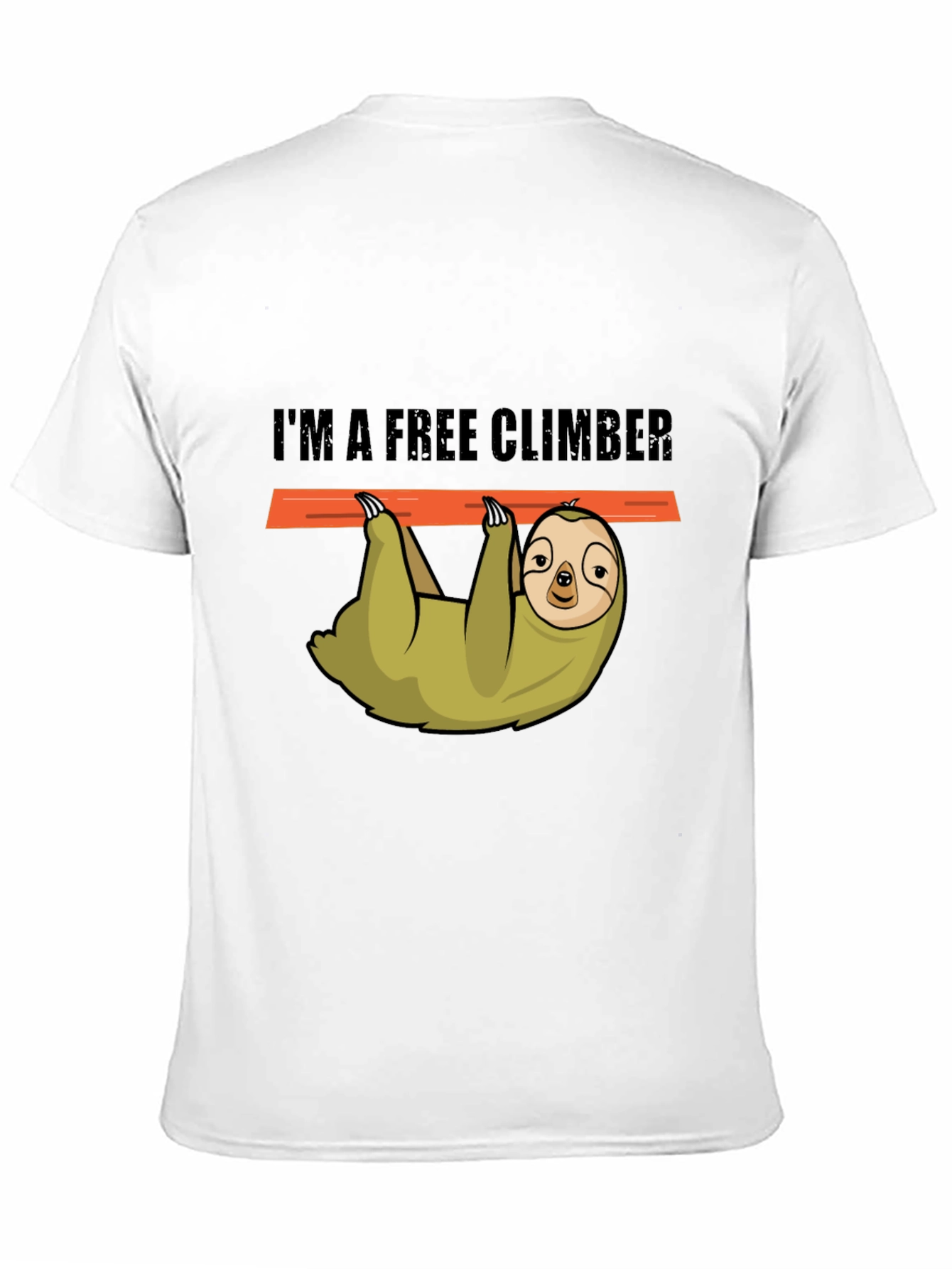 Sloth Free Climber Graphic Tee