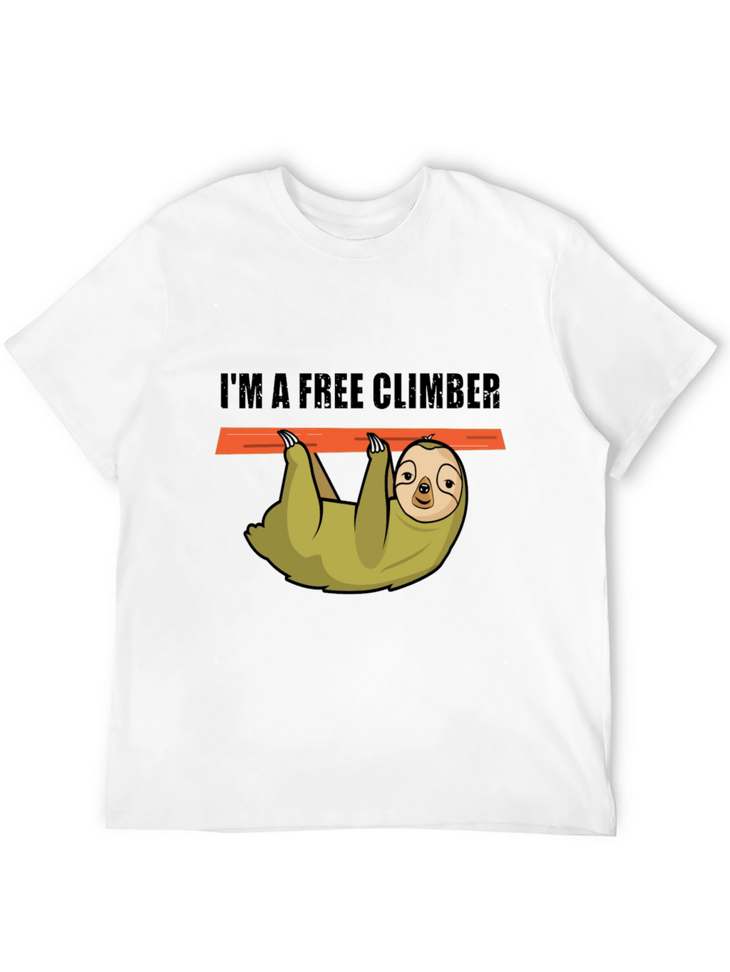 Sloth Free Climber Graphic Tee