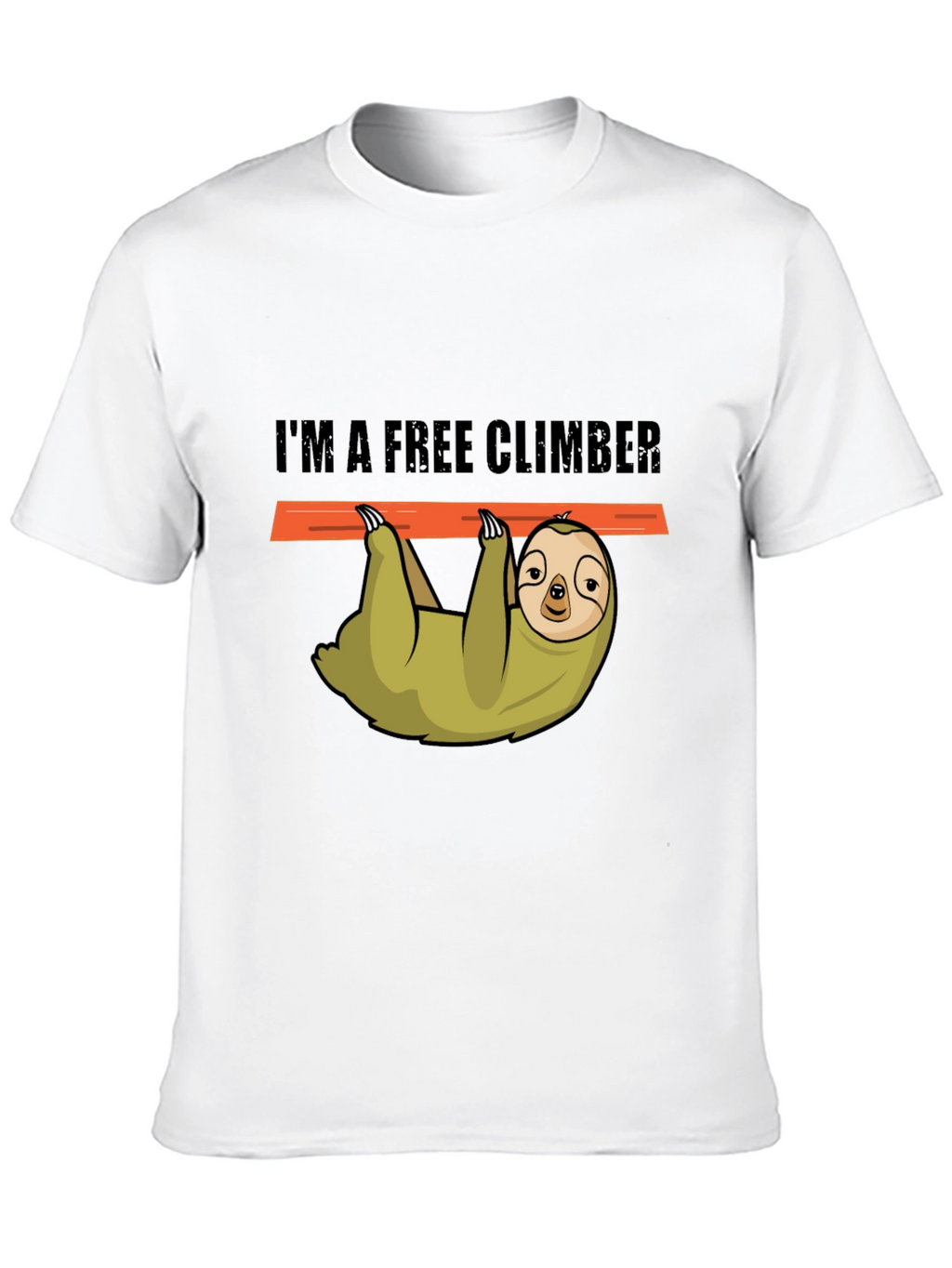 Sloth Free Climber Graphic Tee