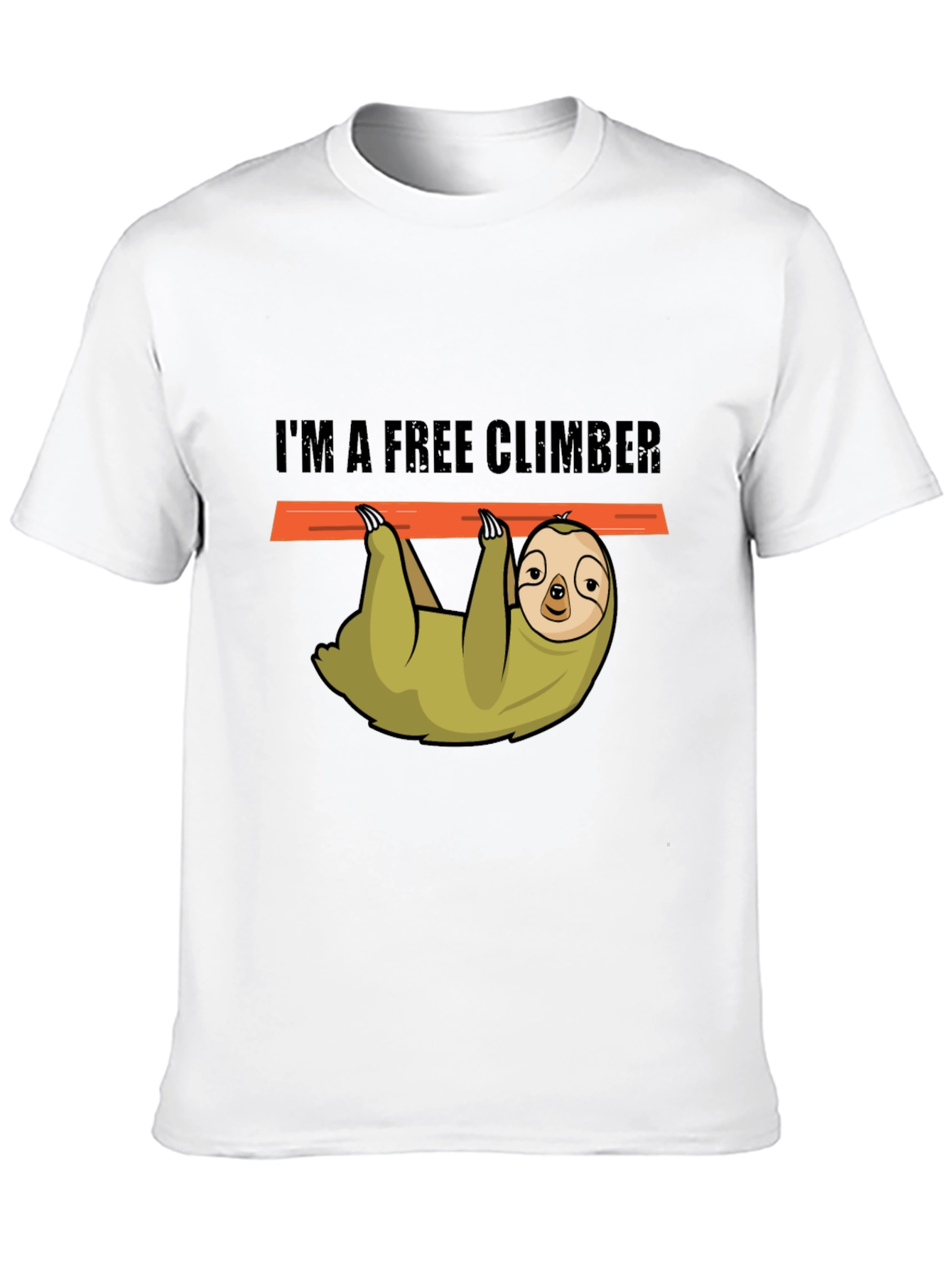 Sloth Free Climber Graphic Tee