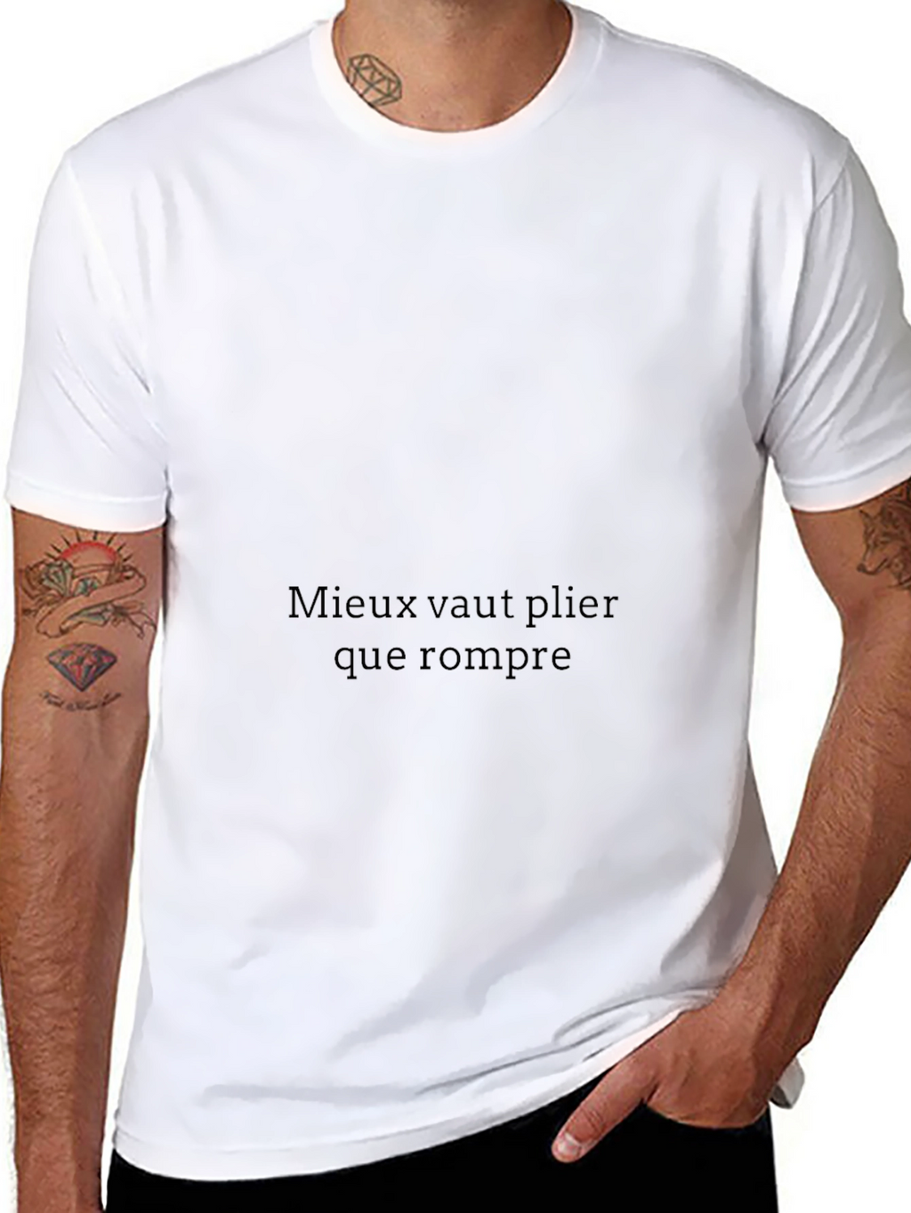 Mieux vaut plier que rompre T-Shirt