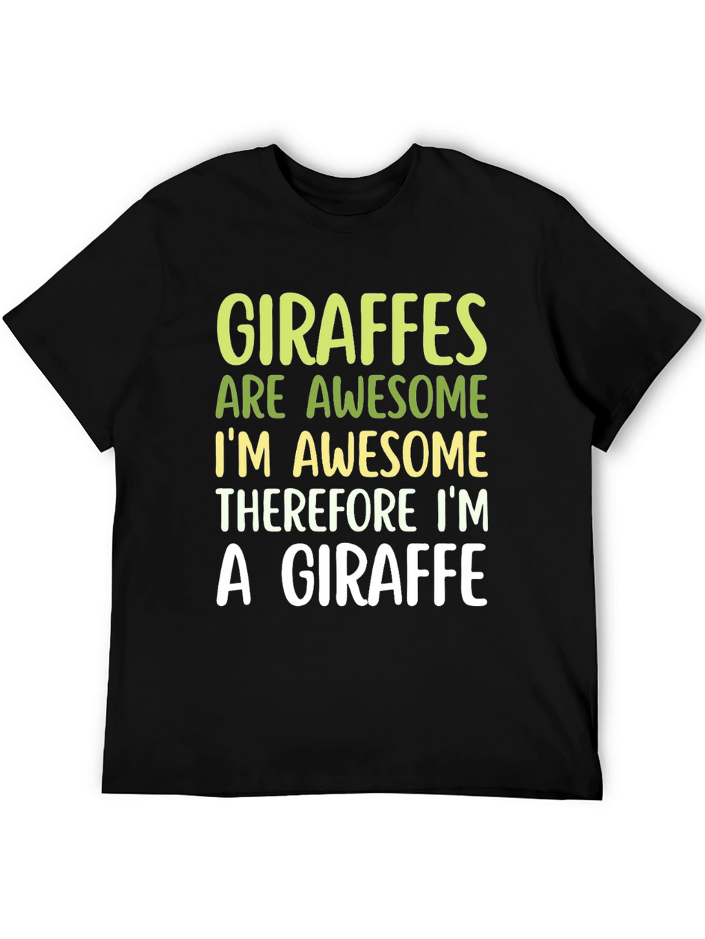 Giraffe Lover T-Shirt - Awesome Giraffes!