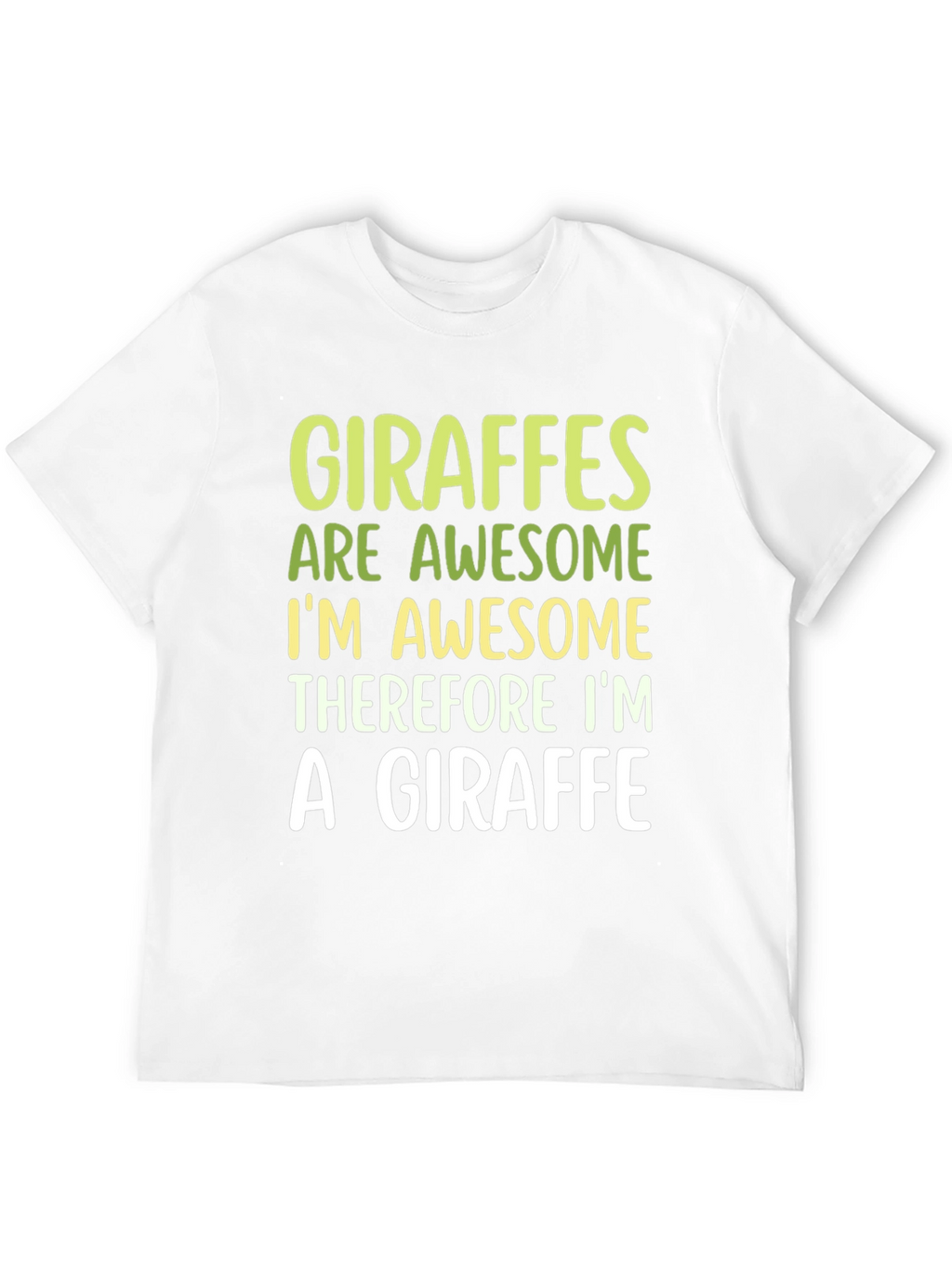 Giraffe Lover T-Shirt - Awesome Giraffes!
