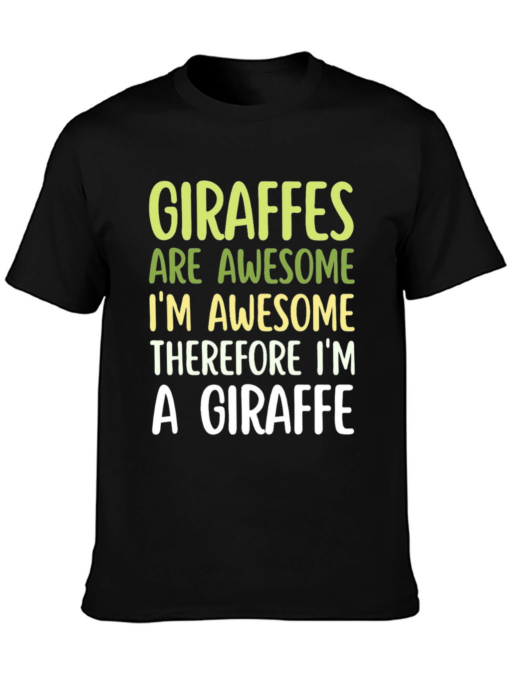 Giraffe Lover T-Shirt - Awesome Giraffes!