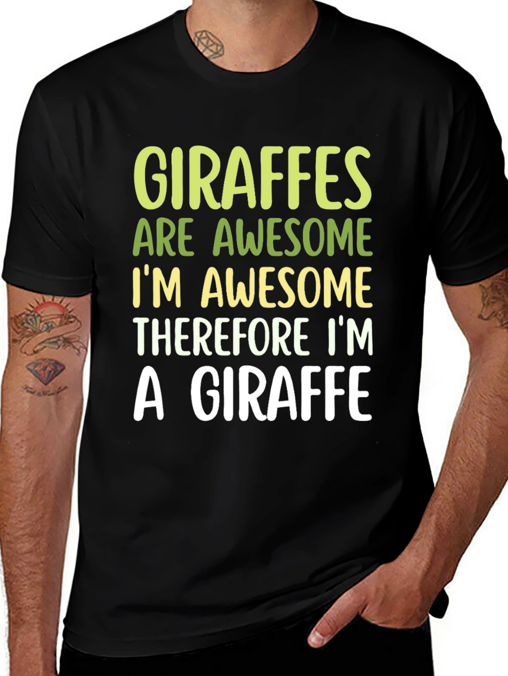 Giraffe Lover T-Shirt - Awesome Giraffes!