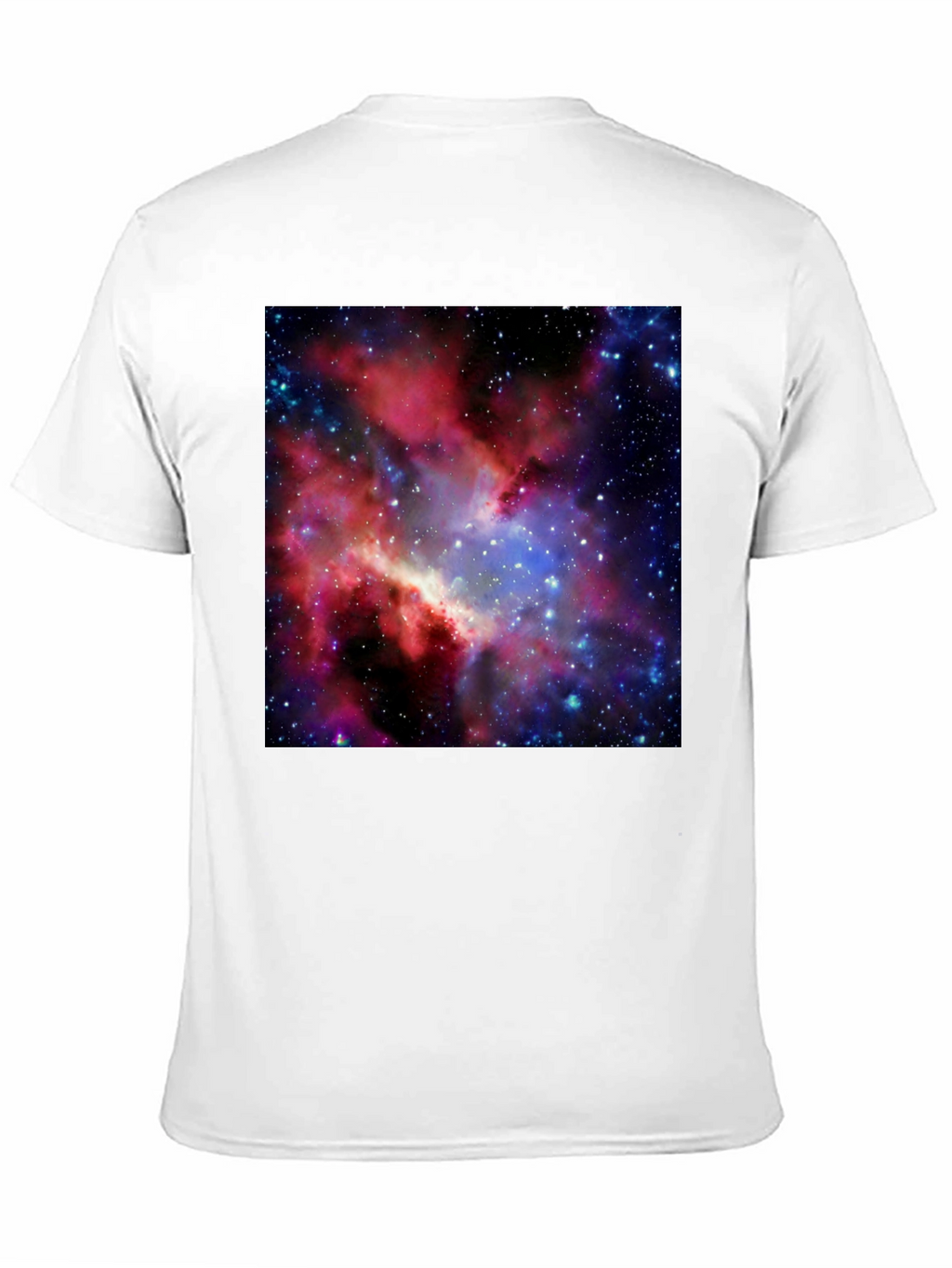 Galaxy Print Black T-Shirt