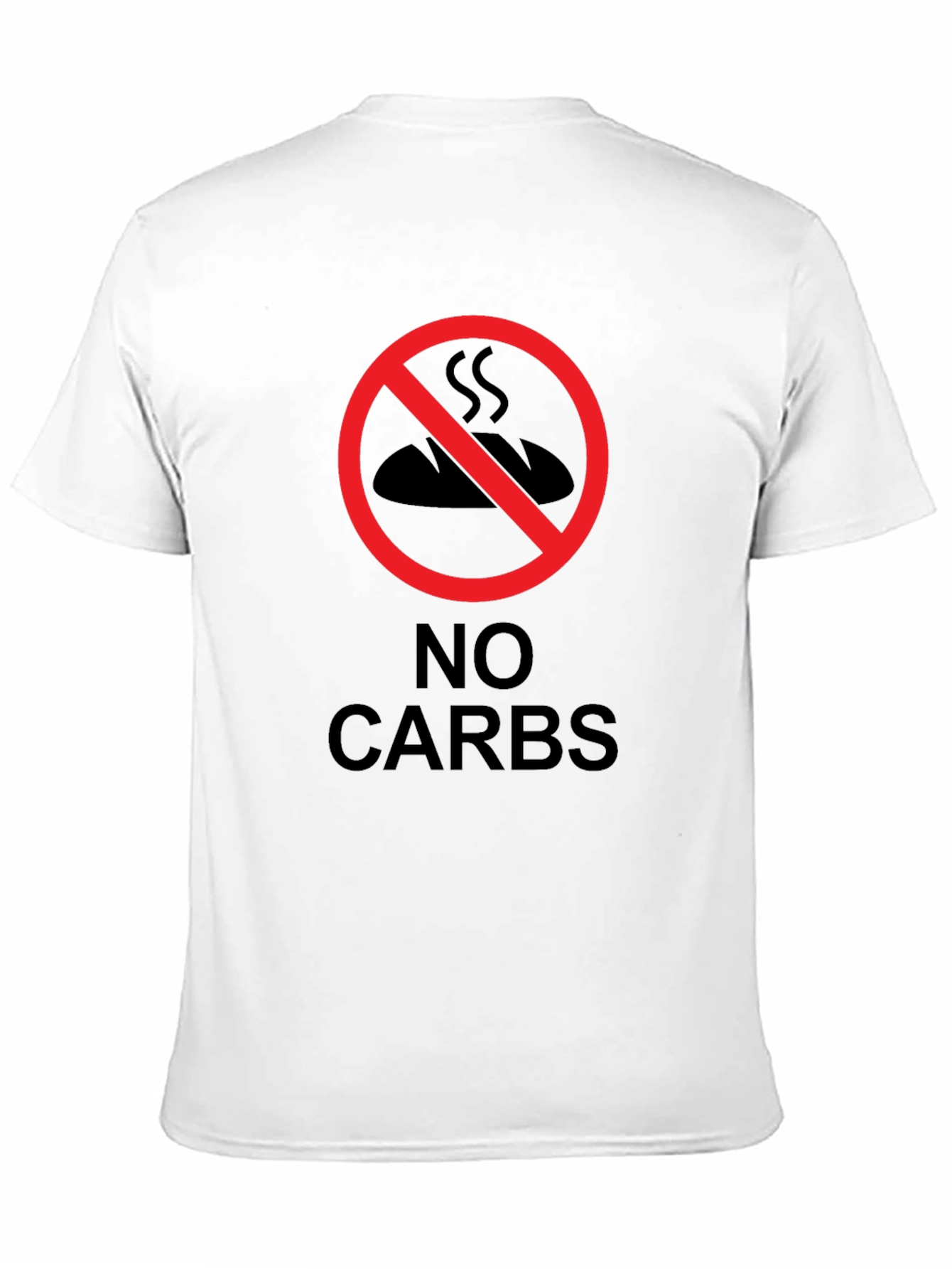 No Carbs T-Shirt - Diet & Fitness