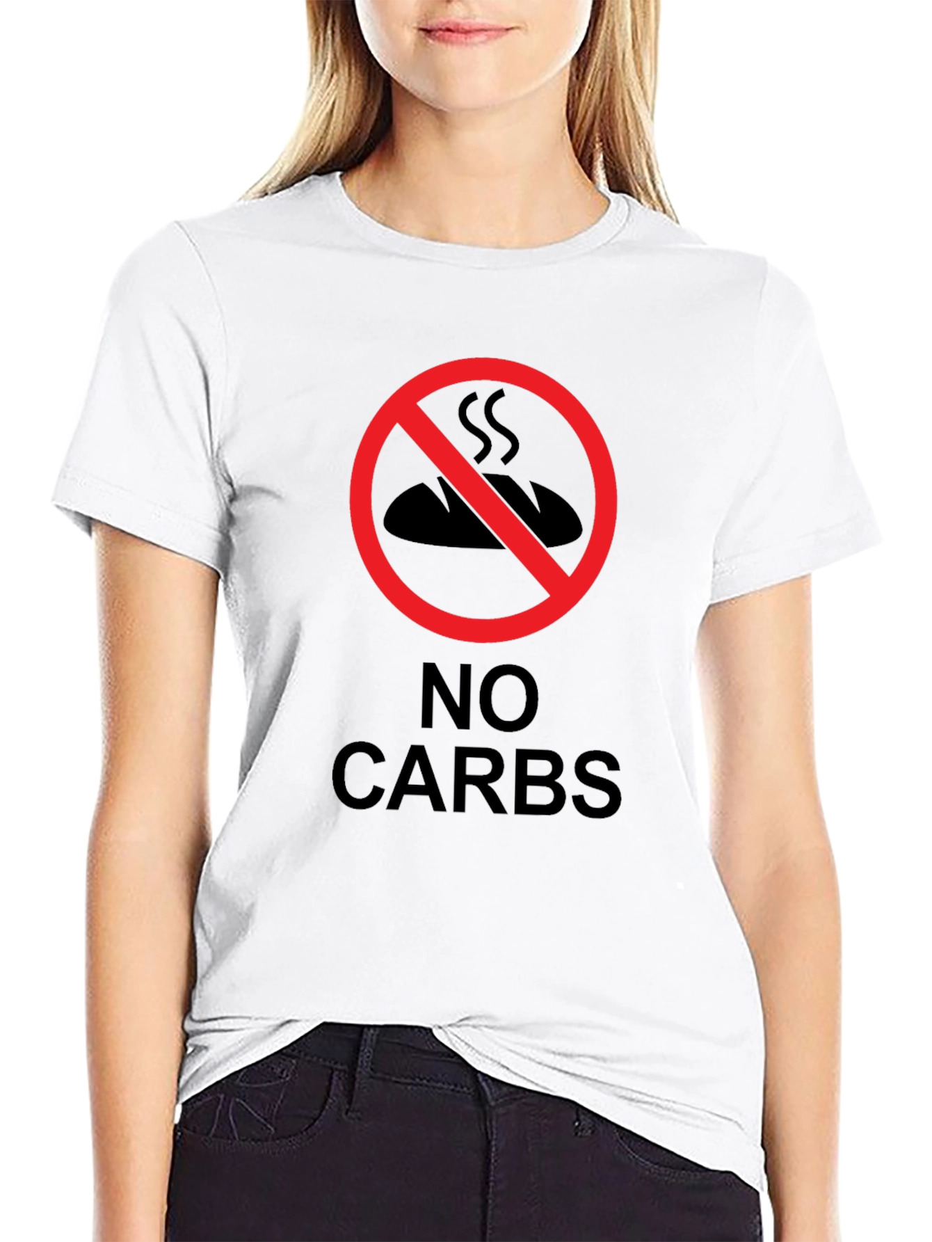 No Carbs T-Shirt - Diet & Fitness