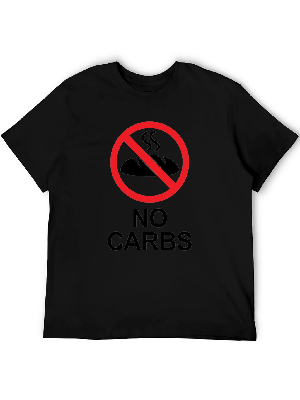 No Carbs T-Shirt - Diet & Fitness