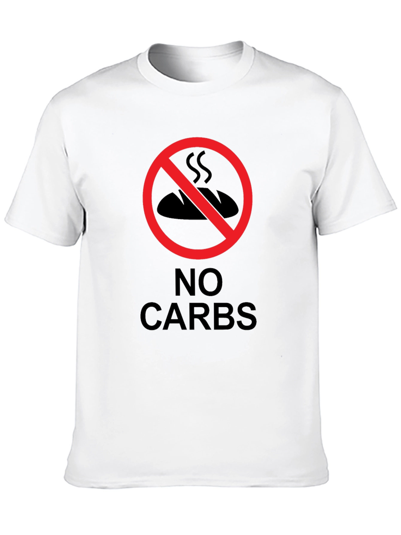 No Carbs T-Shirt - Diet & Fitness