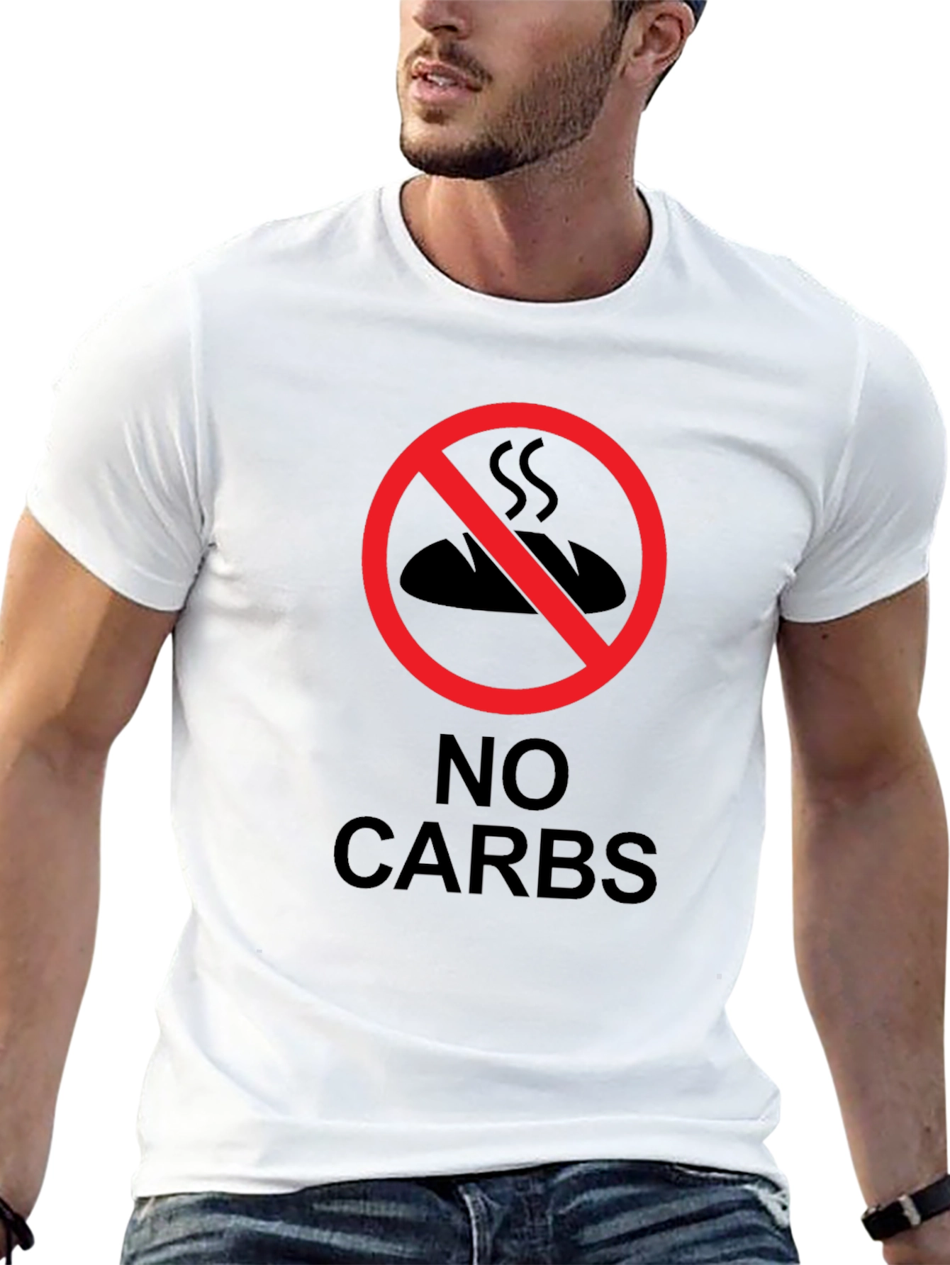 No Carbs T-Shirt - Diet & Fitness