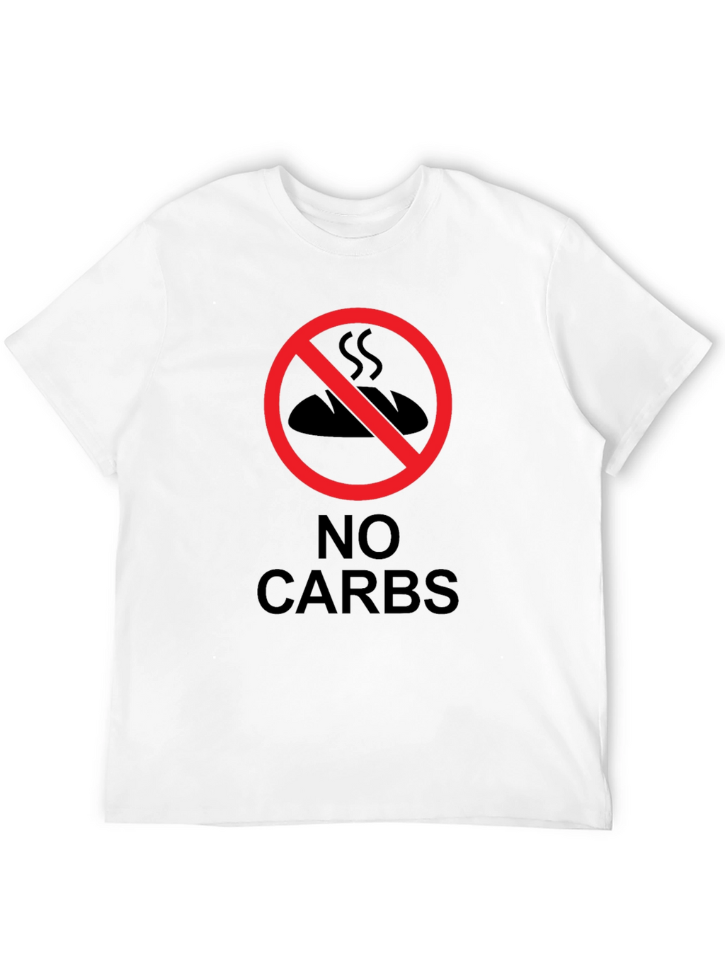 No Carbs T-Shirt - Diet & Fitness