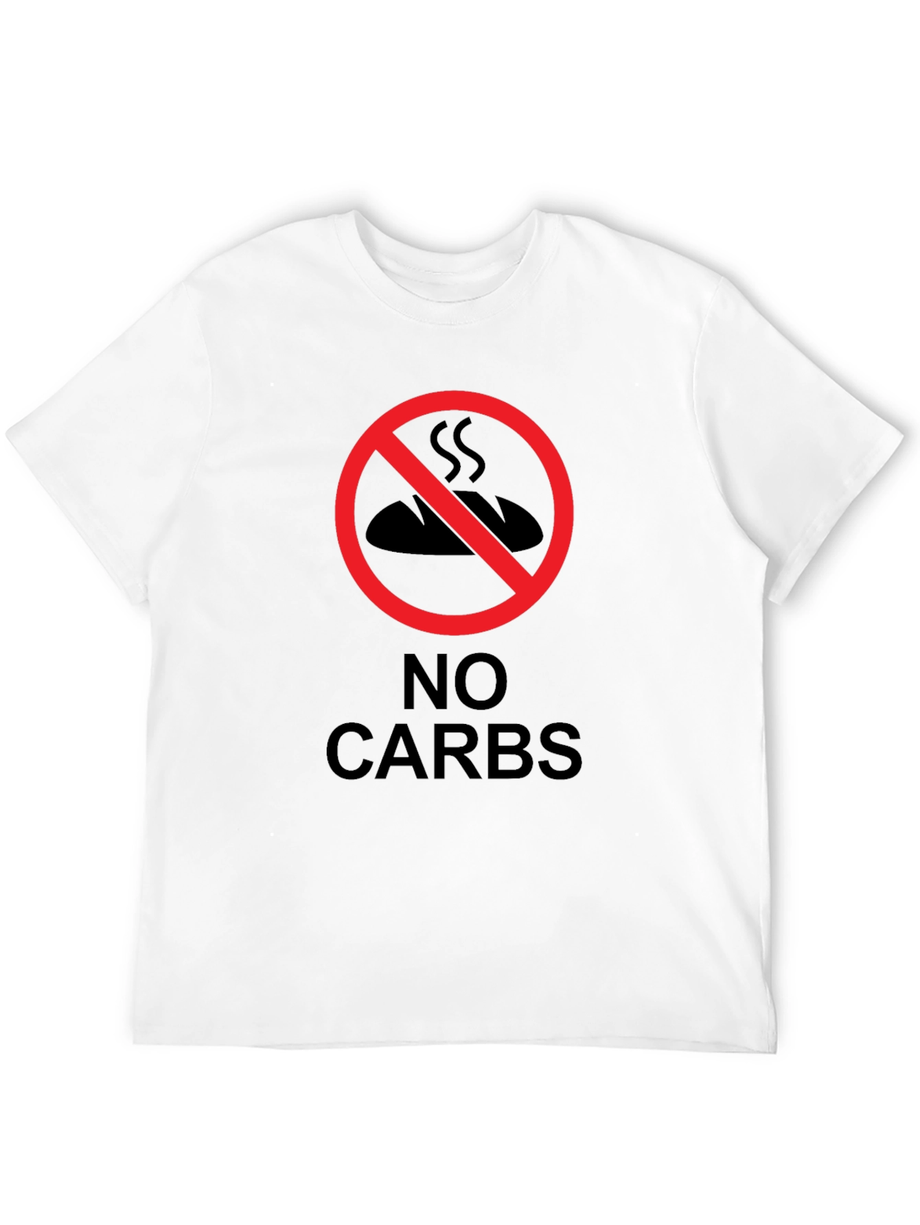 No Carbs T-Shirt - Diet & Fitness