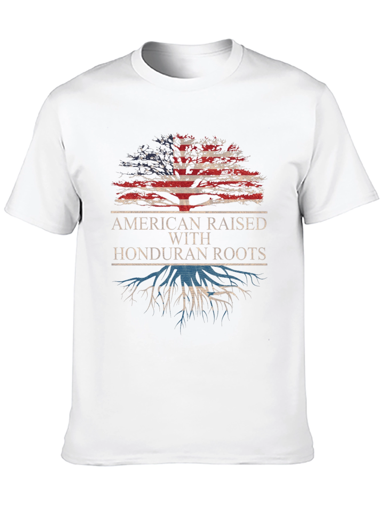 American Raised with Honduran Roots T-Shirt