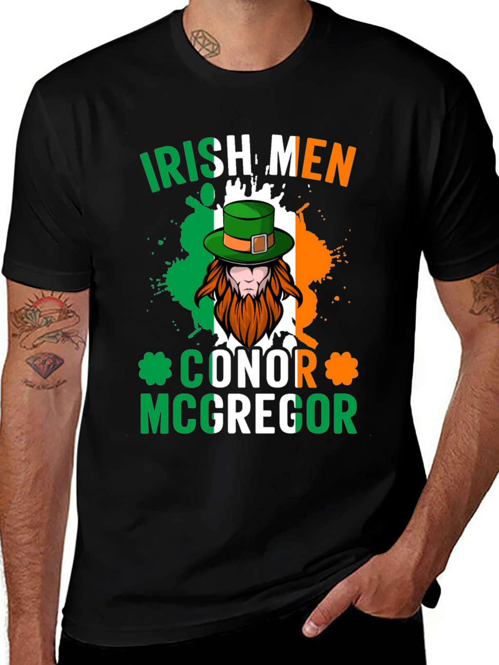 Irish Men Conor McGregor T-Shirt
