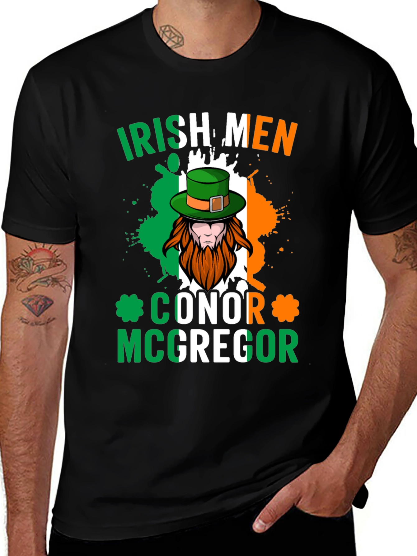 Irish Men Conor McGregor T-Shirt
