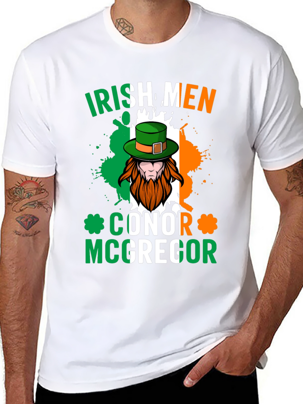 Irish Men Conor McGregor T-Shirt