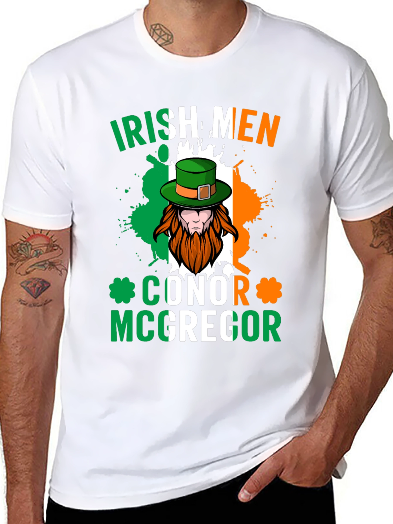 Irish Men Conor McGregor T-Shirt