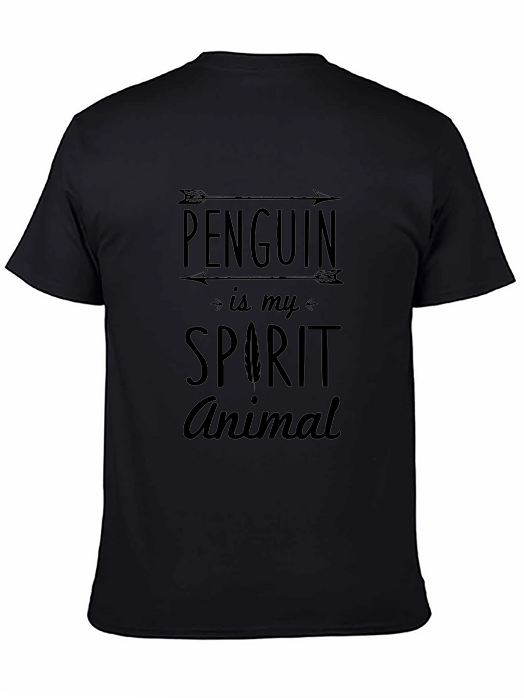 Penguin Spirit Animal Graphic T-Shirt