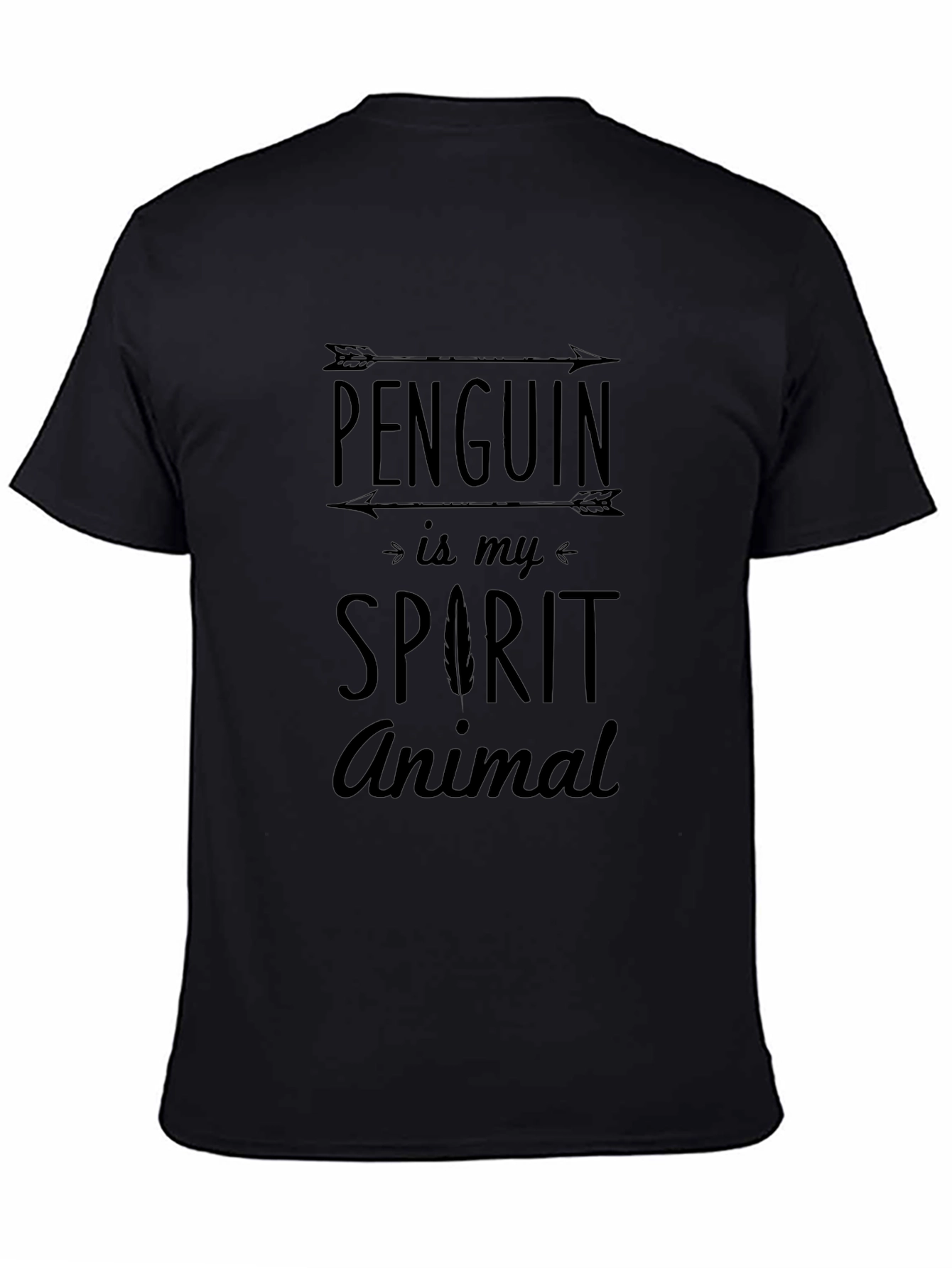 Penguin Spirit Animal Graphic T-Shirt