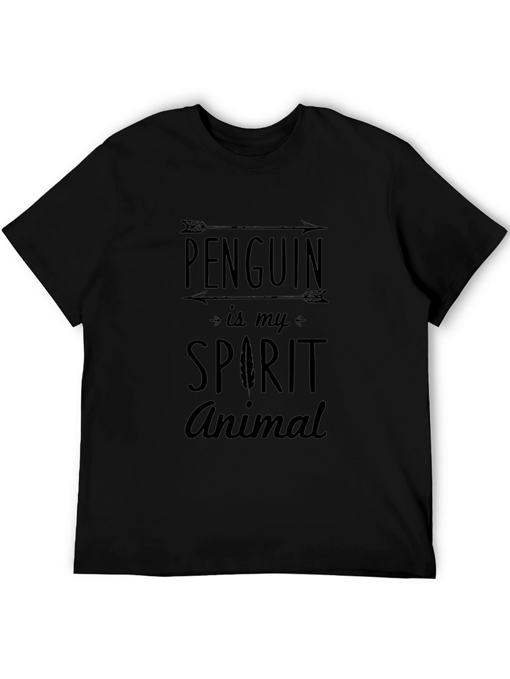 Penguin Spirit Animal Graphic T-Shirt