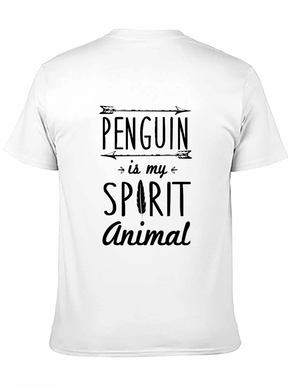 Penguin Spirit Animal Graphic T-Shirt