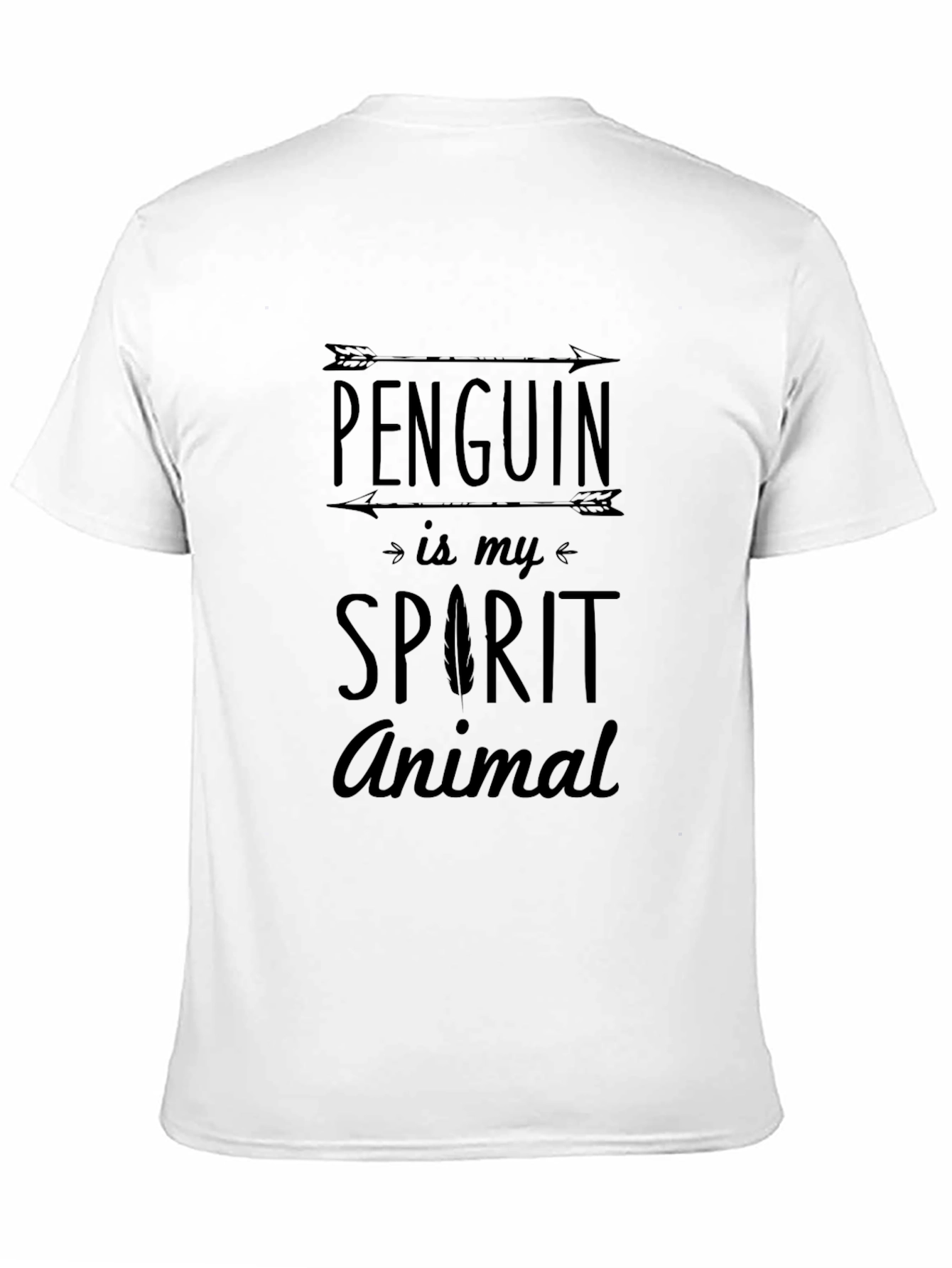 Penguin Spirit Animal Graphic T-Shirt