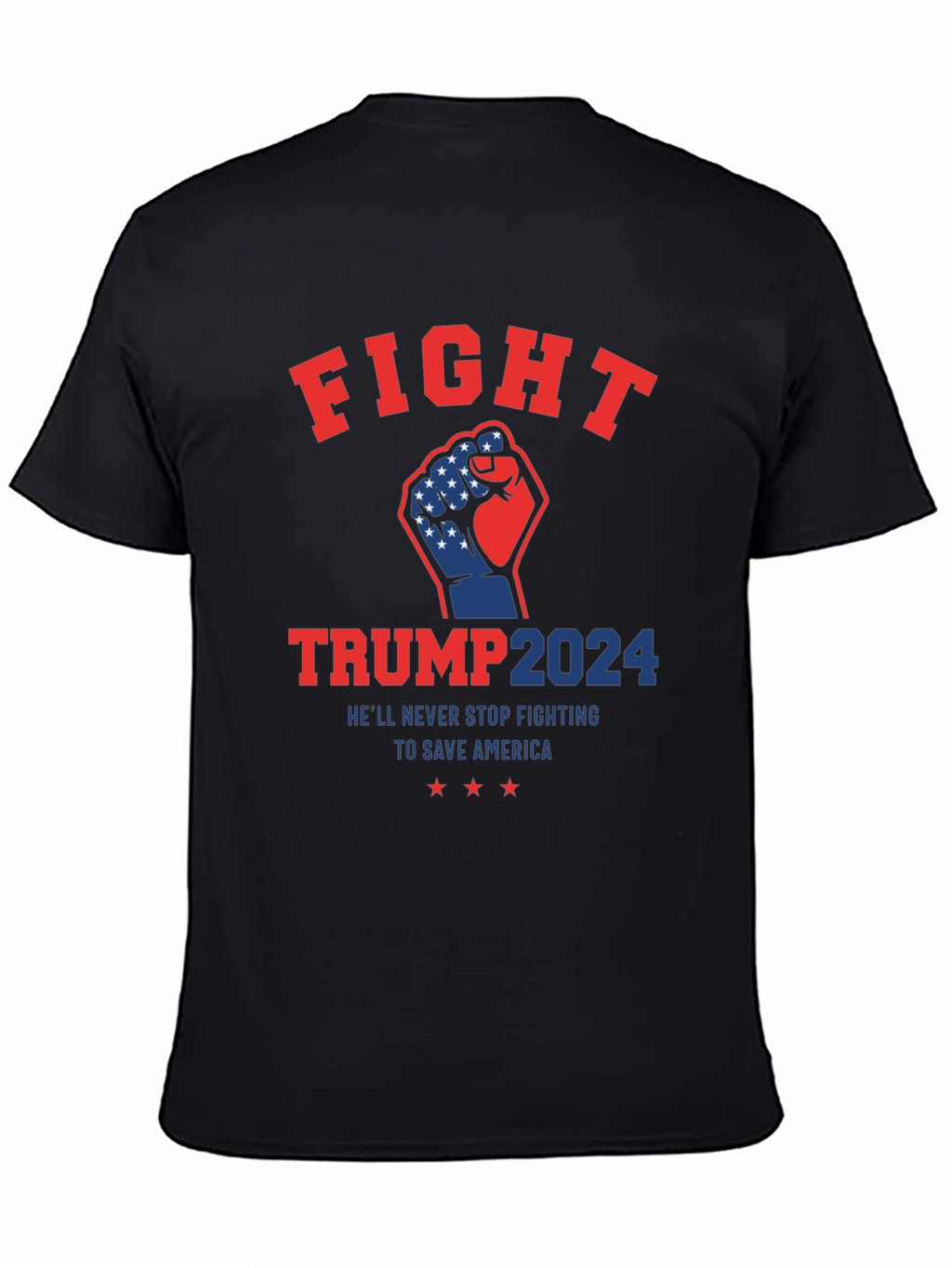 Fight Trump 2024 T-Shirt - Patriotic USA