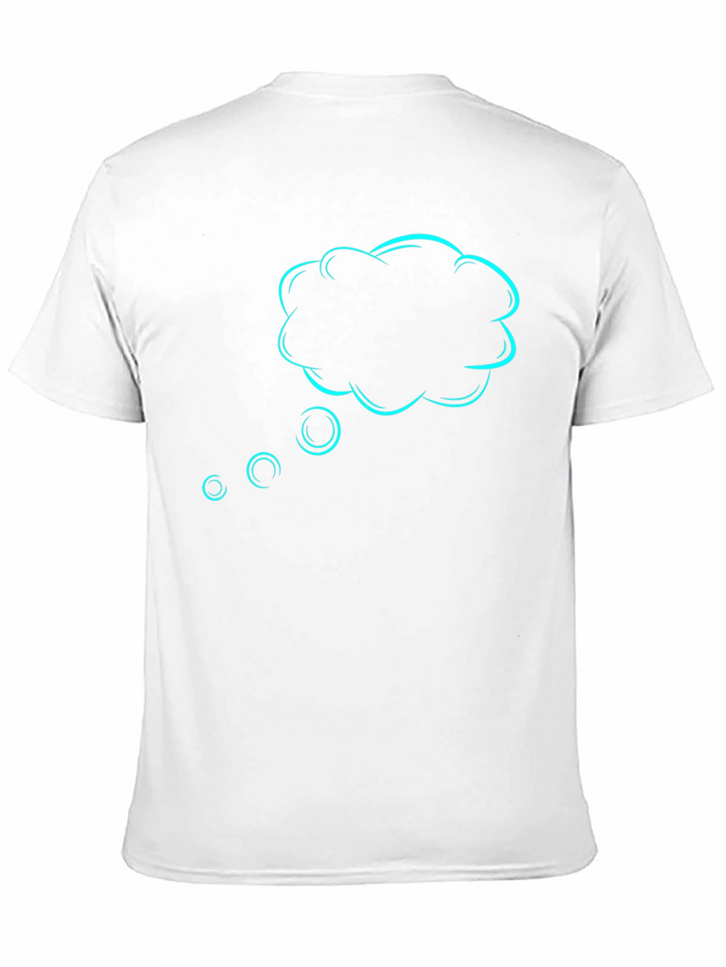 Thinking Cloud Graphic T-Shirt - Cool Design