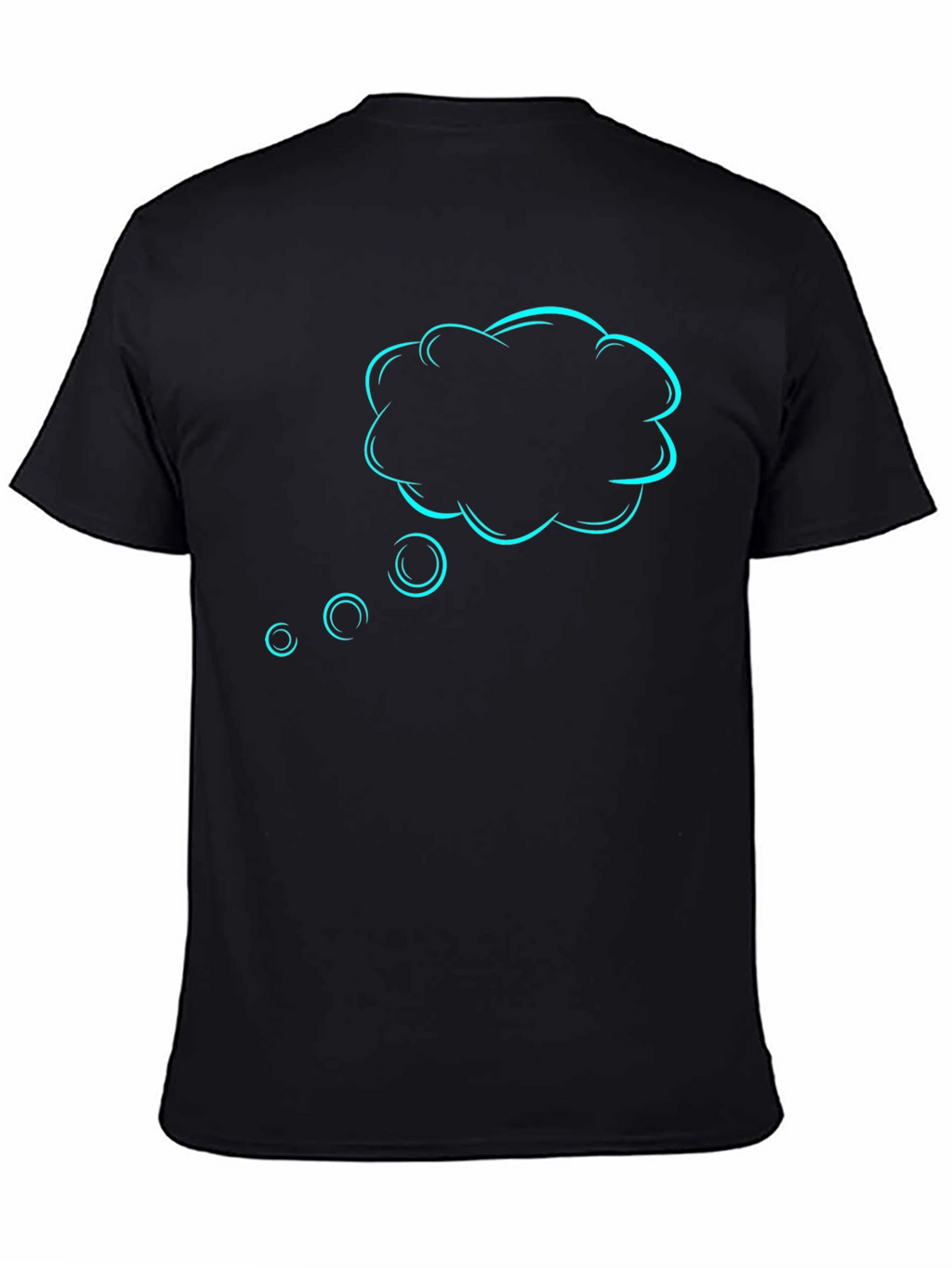 Thinking Cloud Graphic T-Shirt - Cool Design