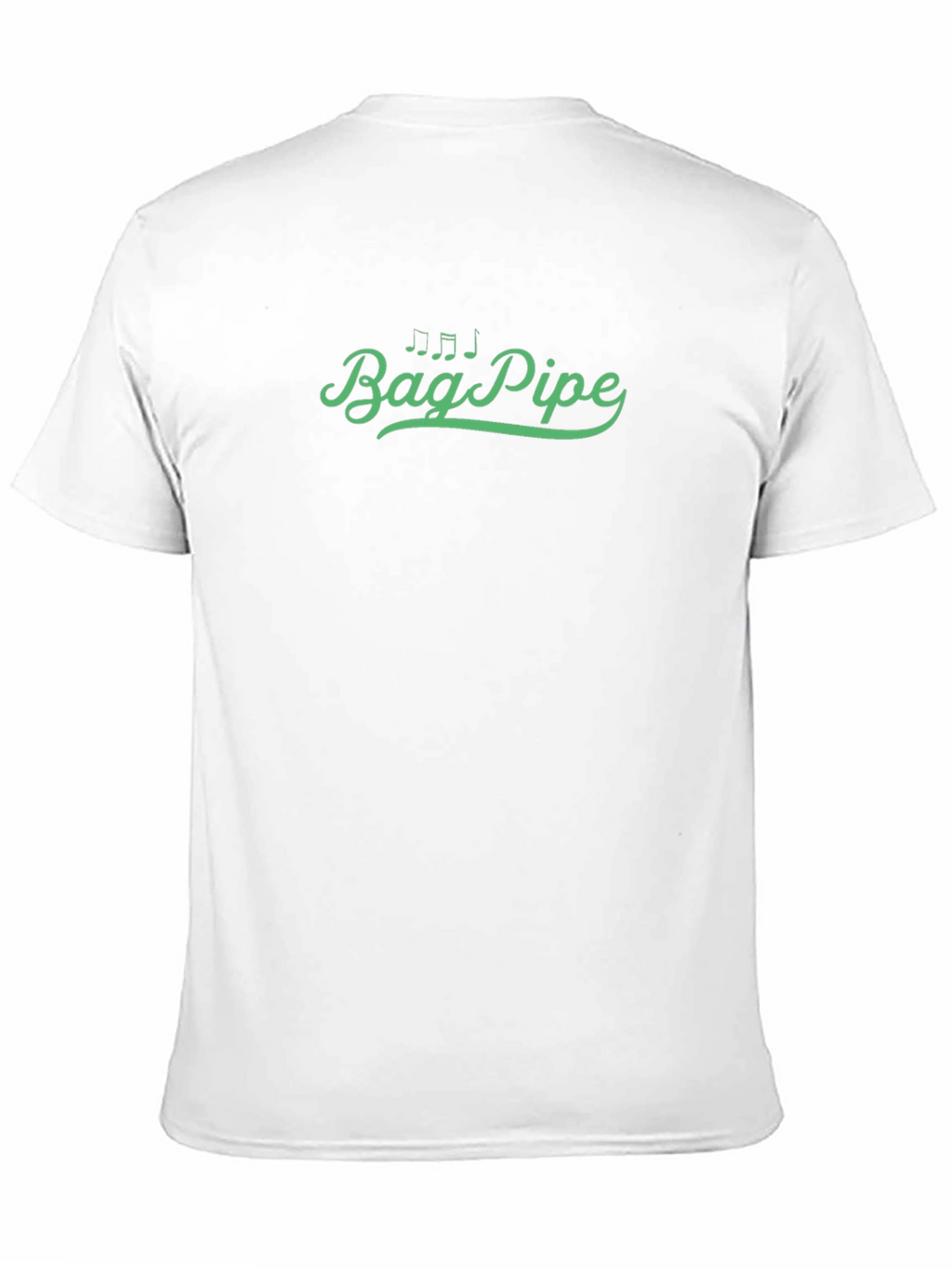 Bagpipe Graphic T-Shirt - Black