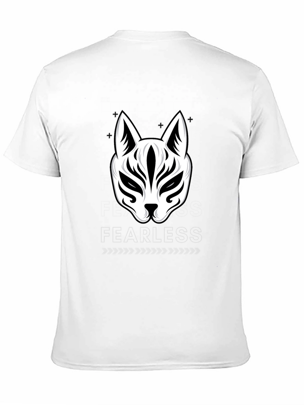 Fearless Fox Graphic Tee - Black