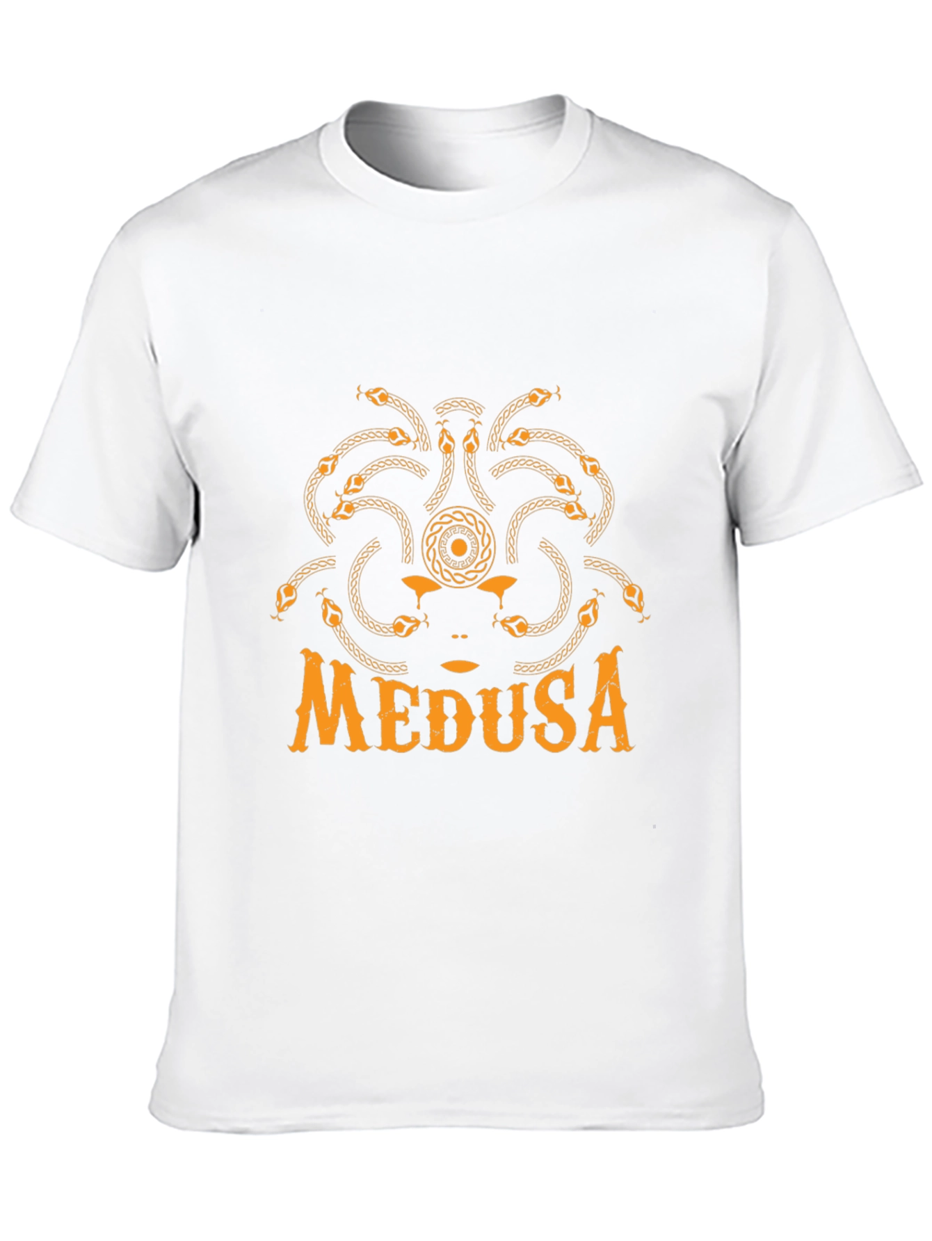 Medusa Graphic T-Shirt - Black Cotton Tee